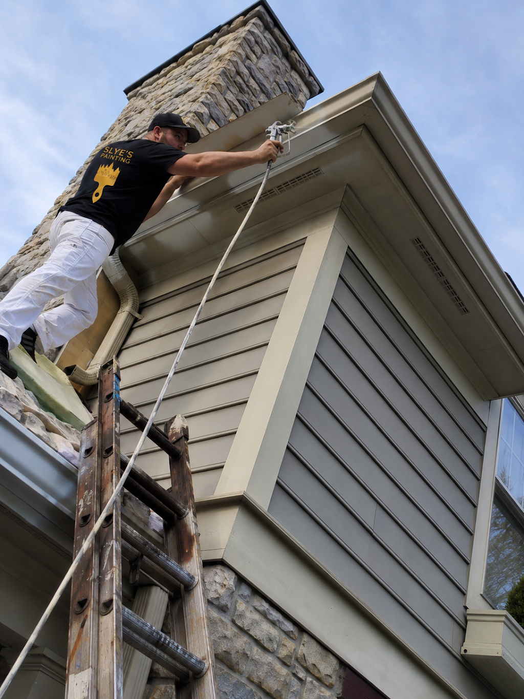 Painting Gutters & Downspouts
