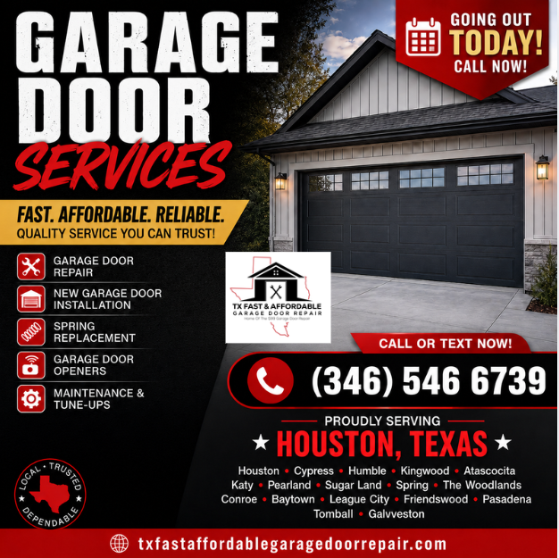  for Tx Fast And Affordable Garage Door Services in Houston, TX