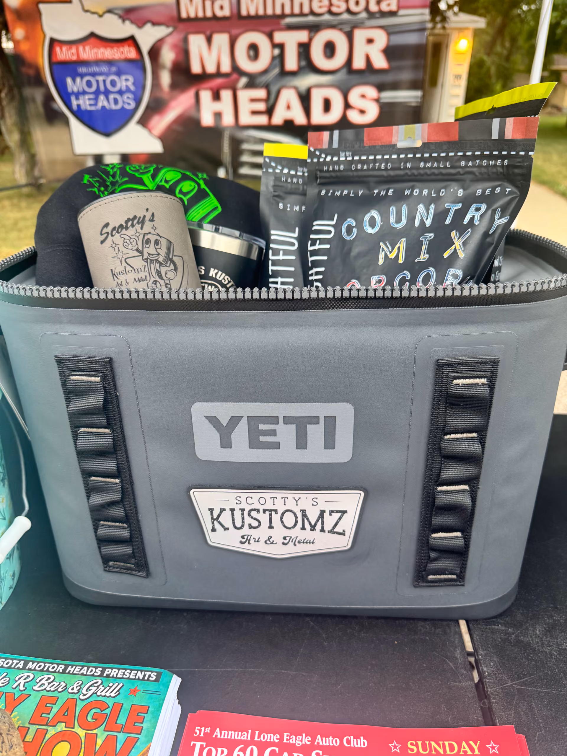 Integrity Auto Glass Sponsors Scotty's Kustomz Car & Bike Show in Rice