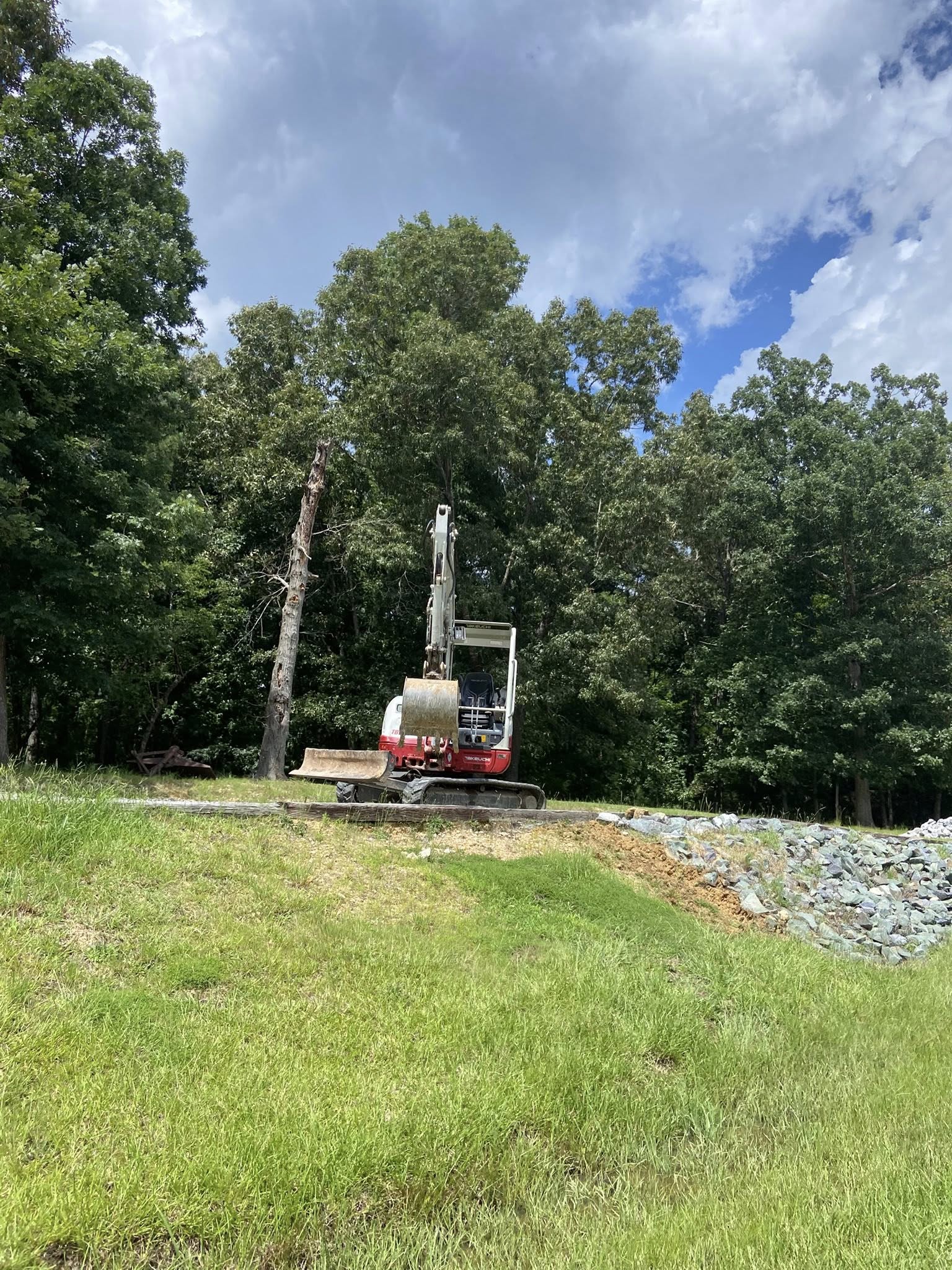 Excavating Company company Upchurch Property Management in Vass, NC
