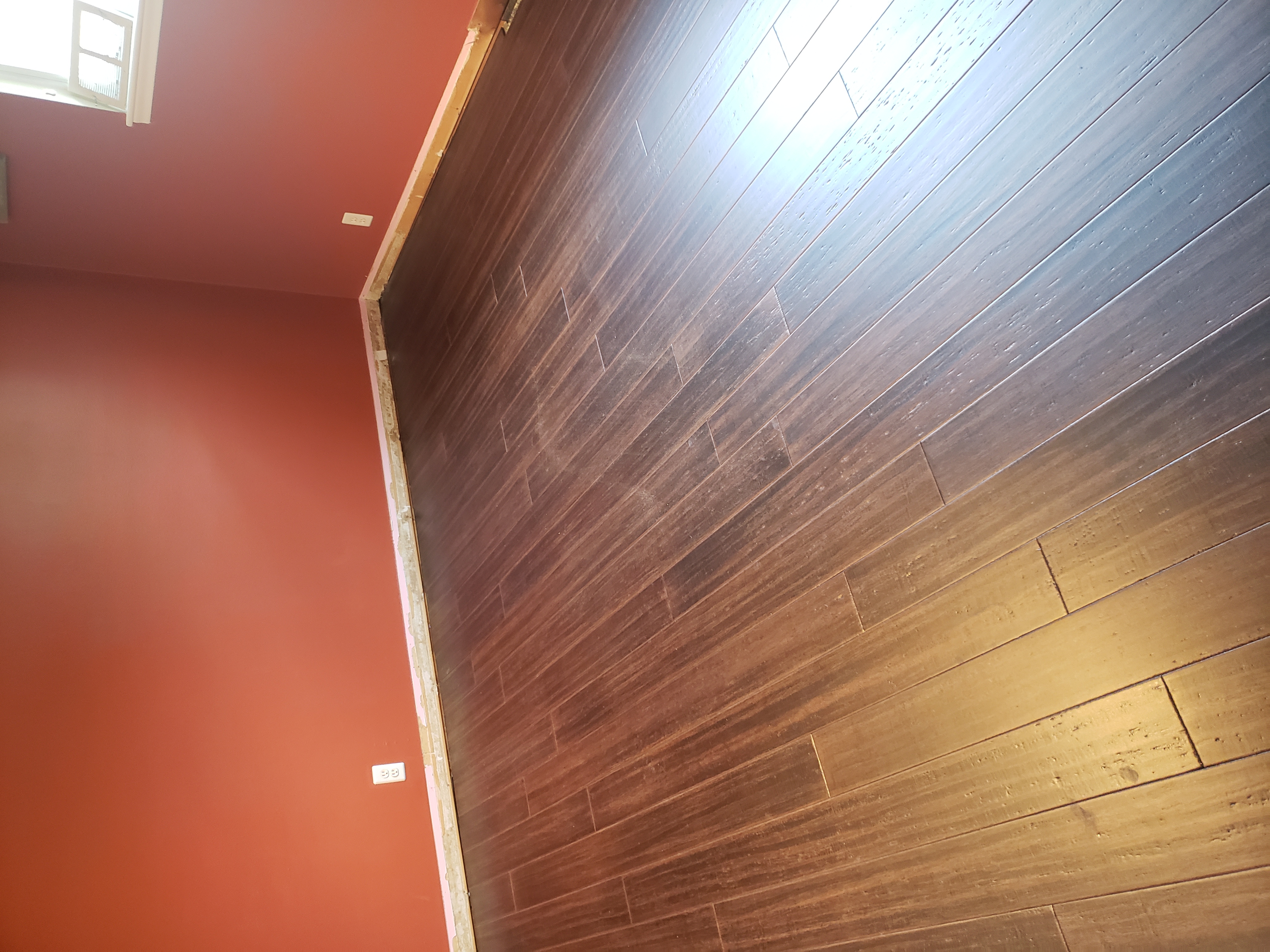 Finished floor installed by 1st Class Flooring