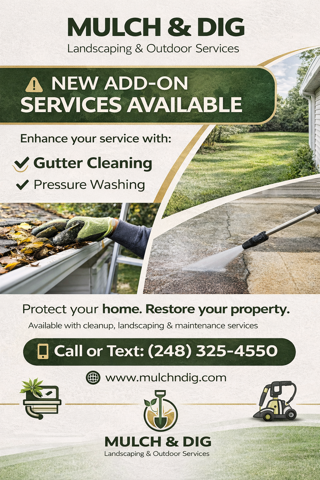 for Mulch & Dig in West Bloomfield Township, MI