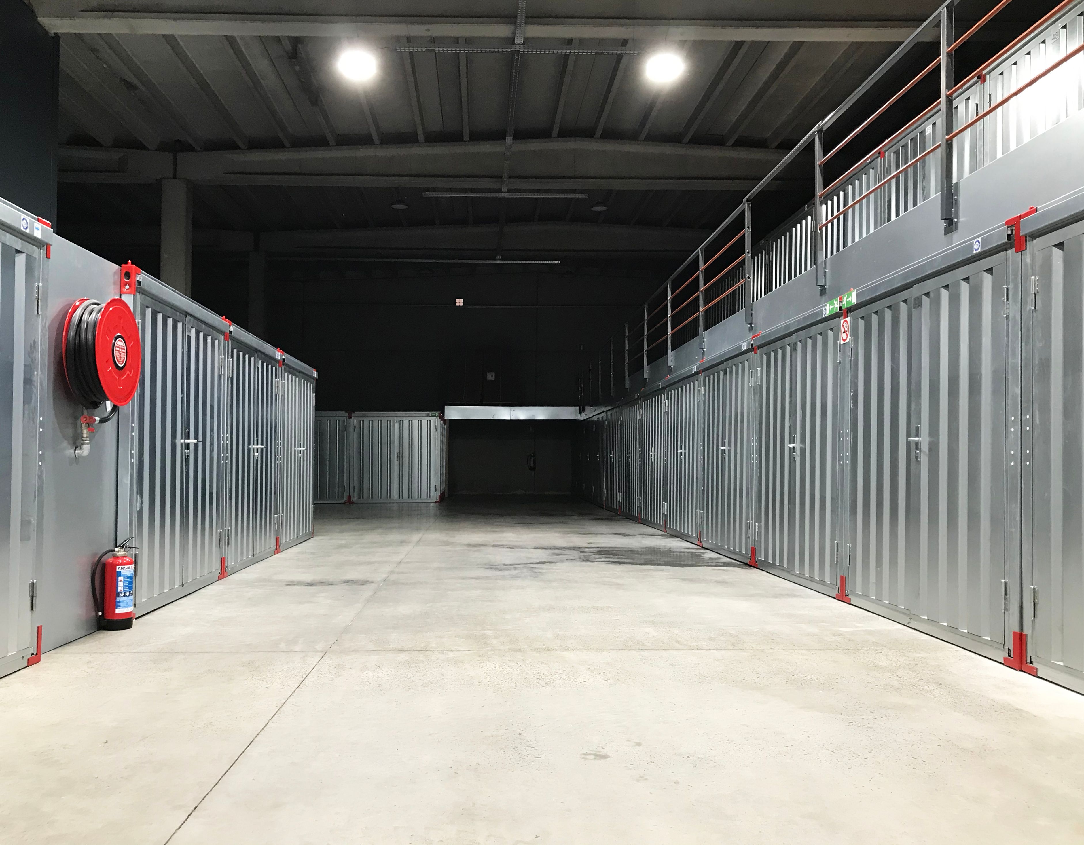Finished retail interior