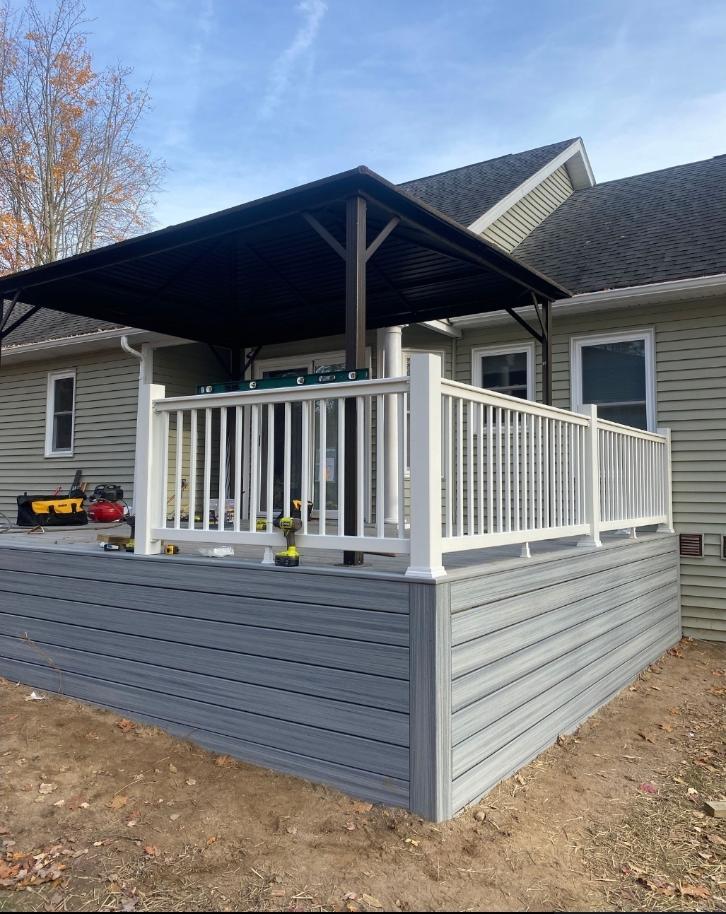 Mitten Made outdoor patio and living space