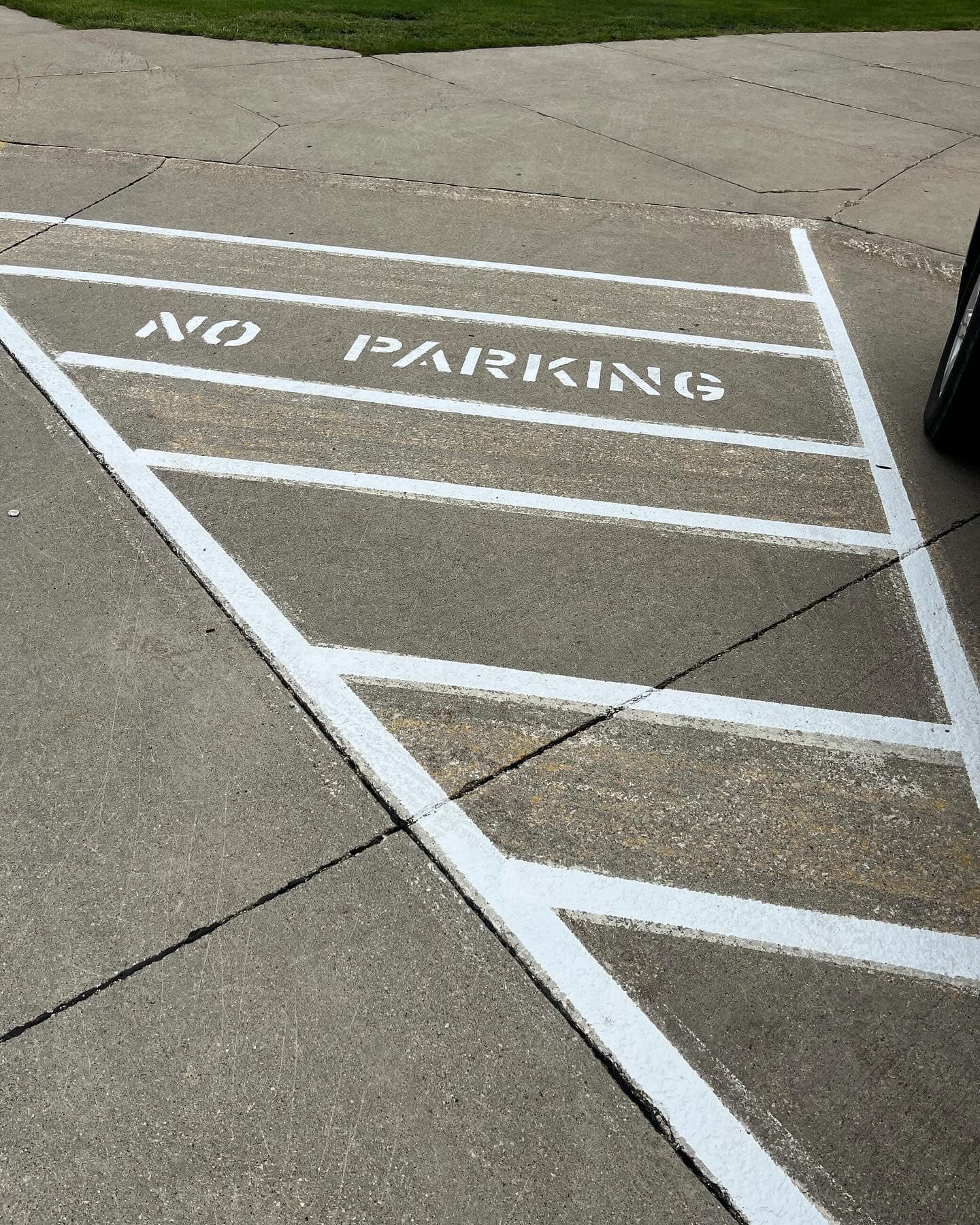 Line Striping Contractor company Midwest Line Striping LLC in Spirit Lake, IA