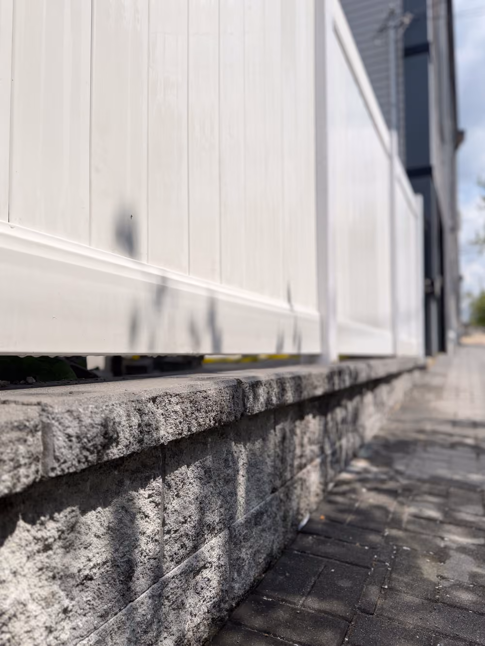 Vinyl Privacy Fence Install Adds Curb Appeal in Secaucus