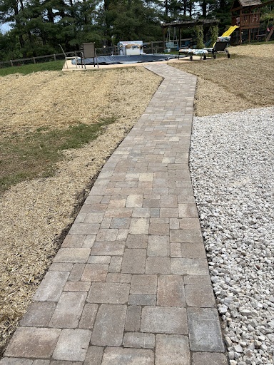 Walkway installation in Blacksburg VA