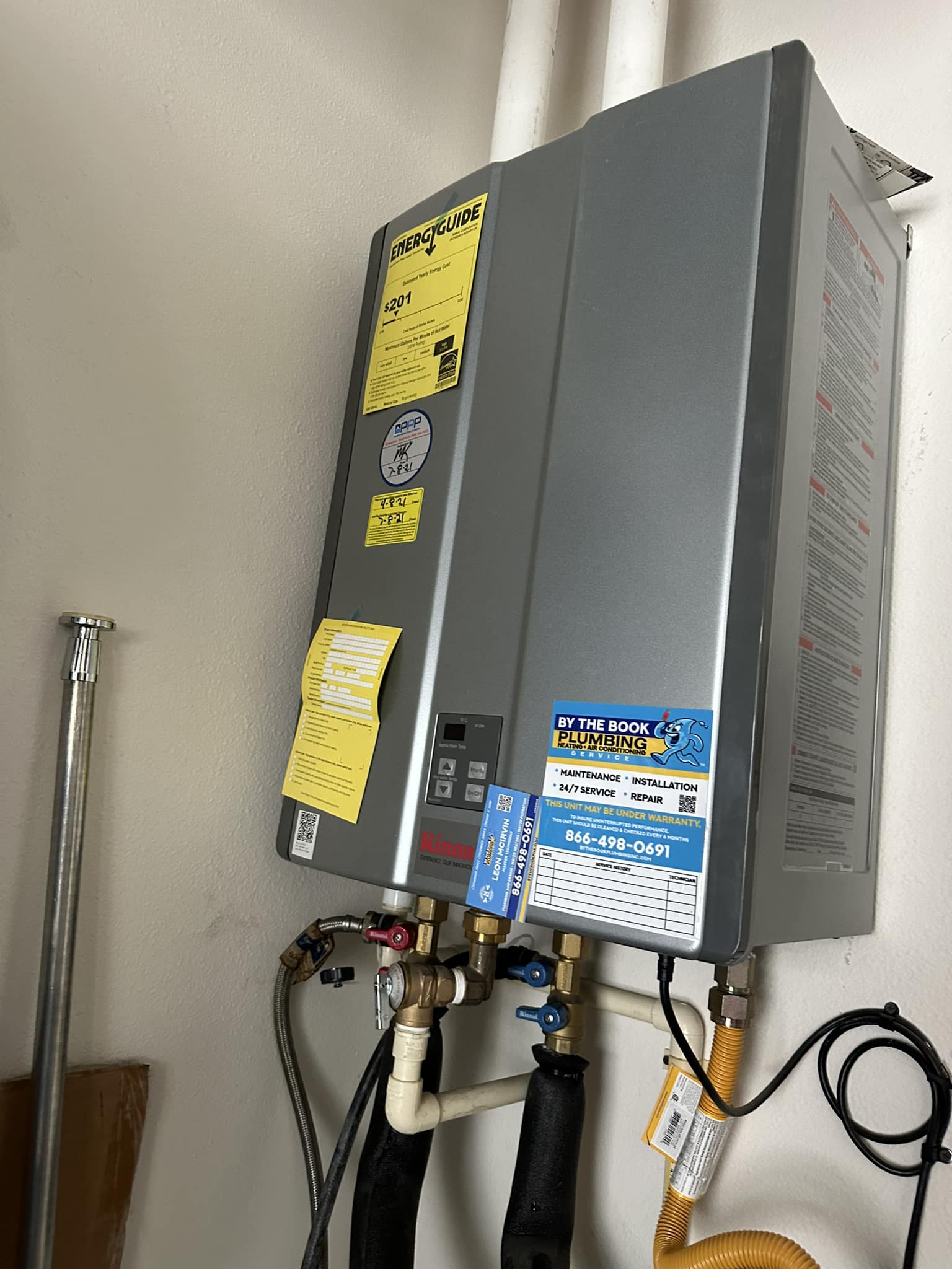  for BY THE BOOK Plumbing • Heating • Air Conditioning in San Diego, CA