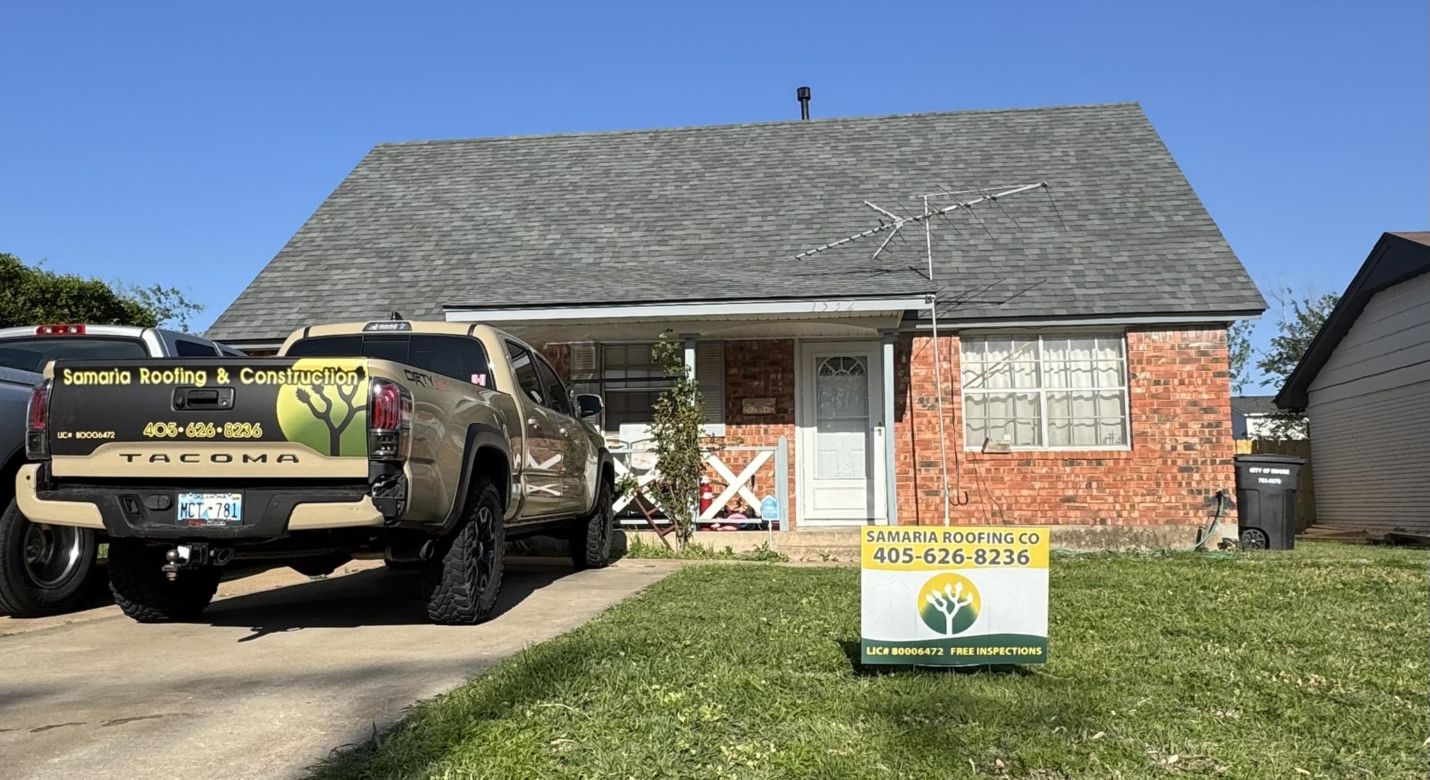  for Samaria Roofing in Oklahoma city, OK