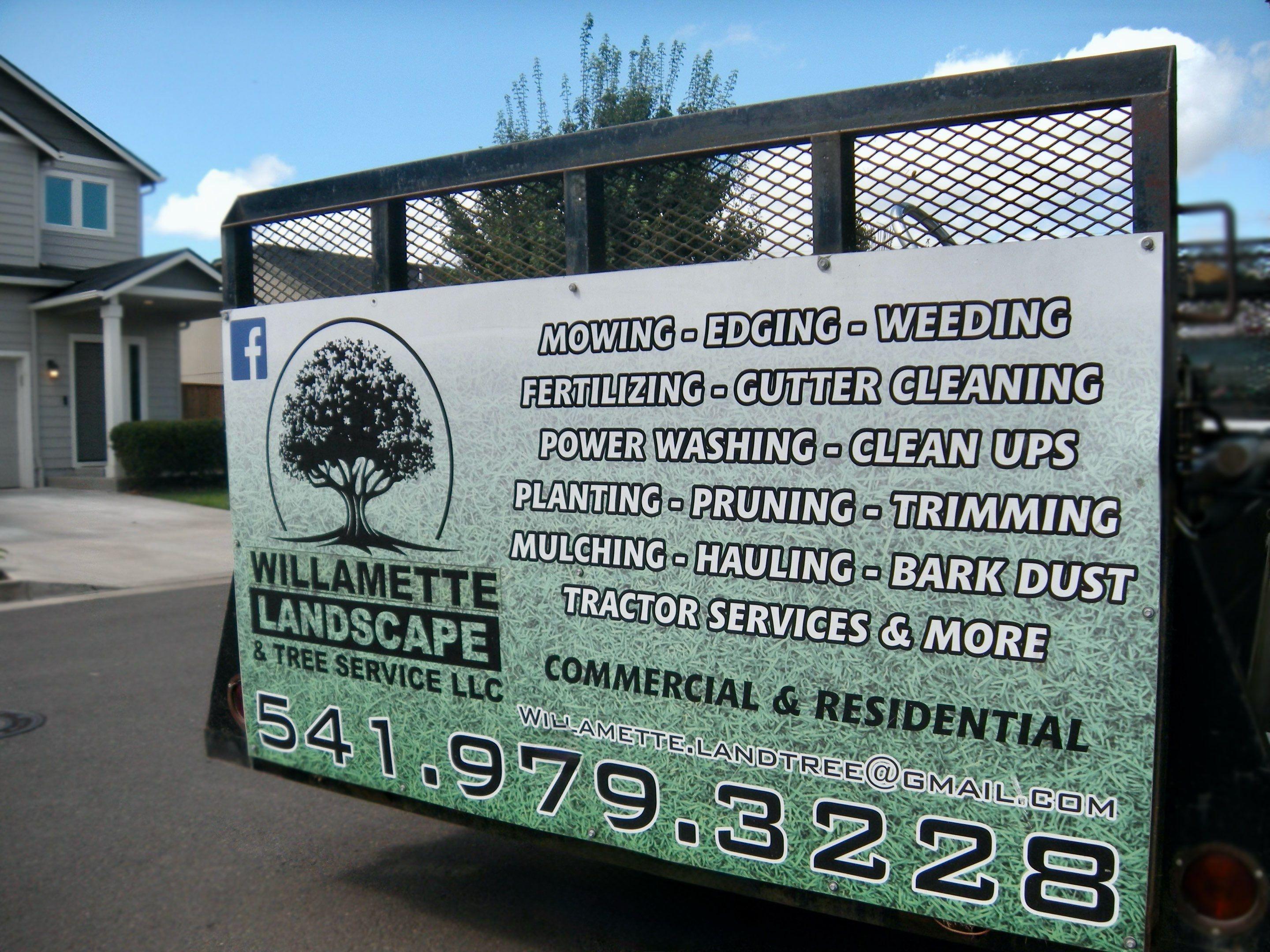  for Willamette Landscaping and Tree Services in Albany, OR