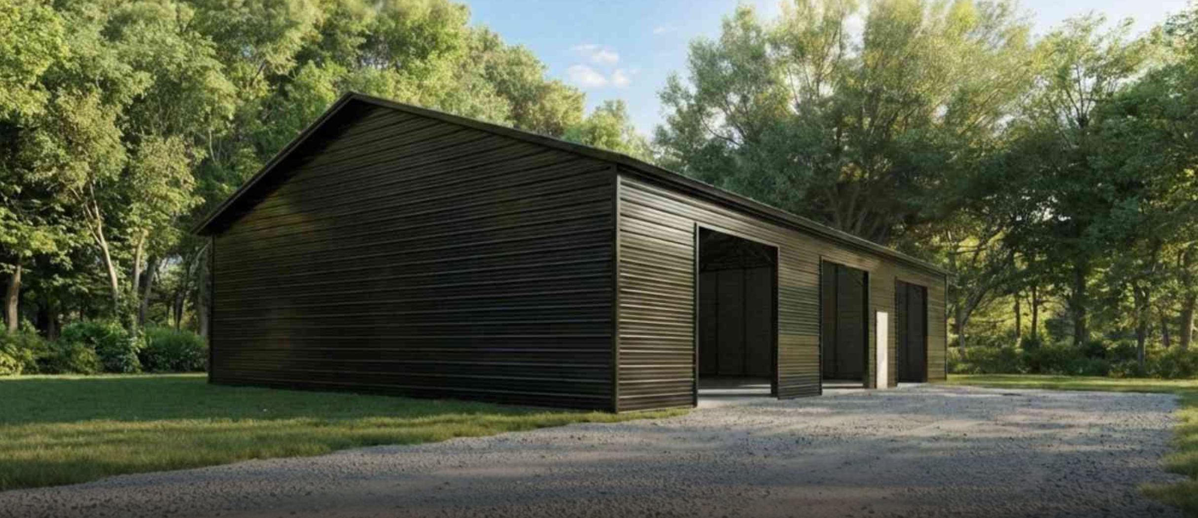 Maverick - Wide-Span Commercial-Grade Metal Shop