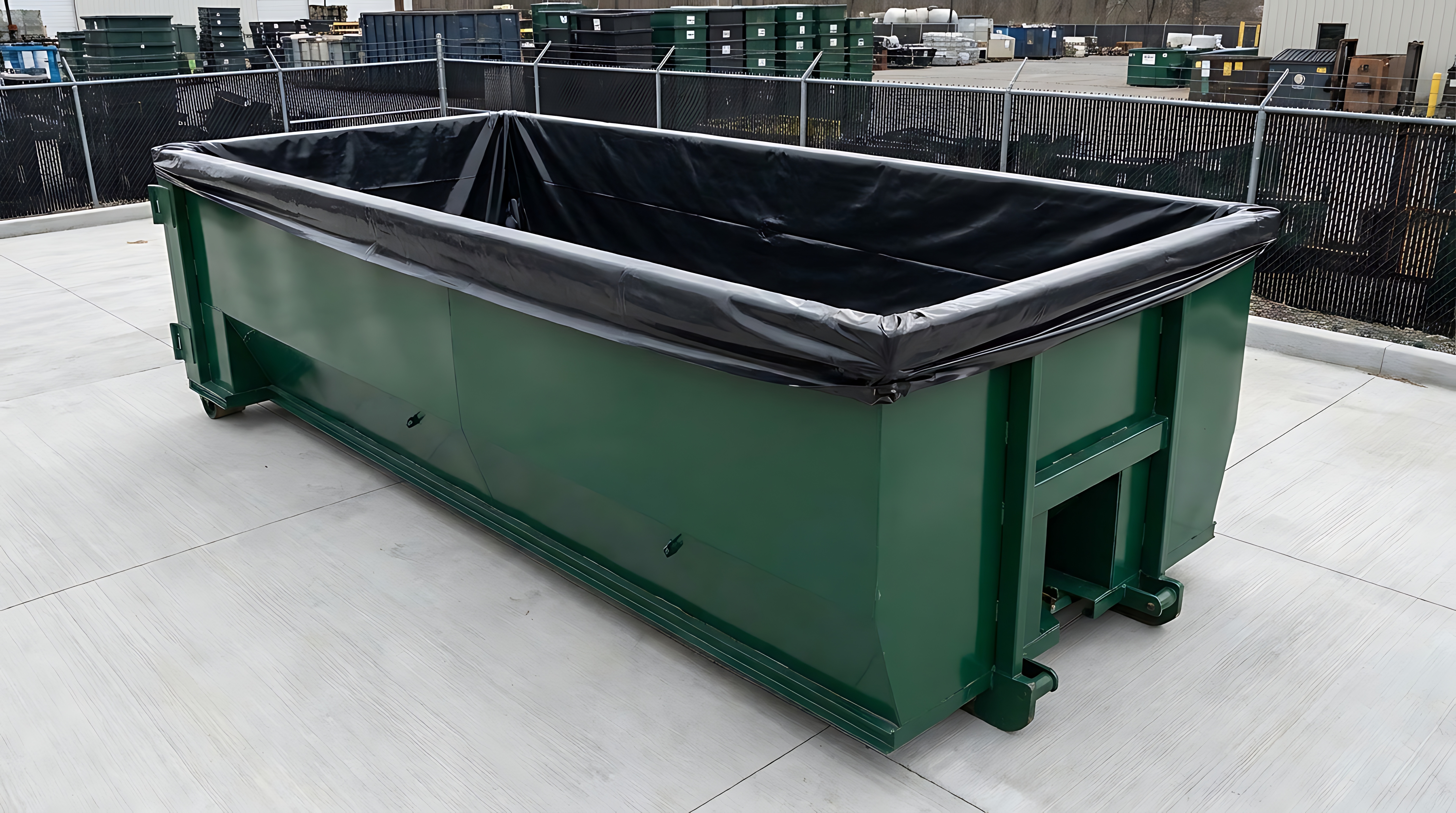 15 yard roll off dumpster rental