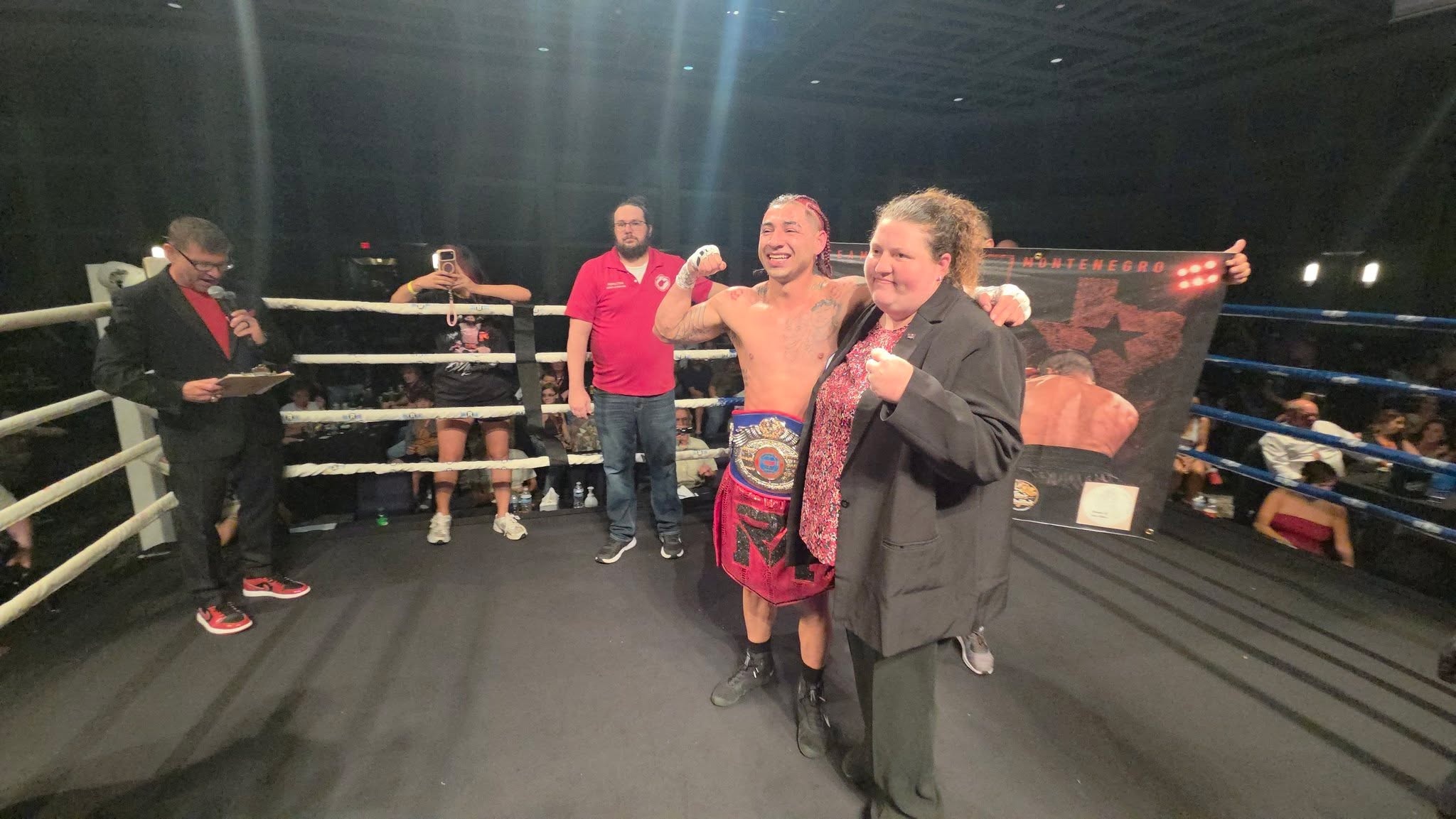 Rudy Montenegro — WBF Champion, Sollano Legends Boxing