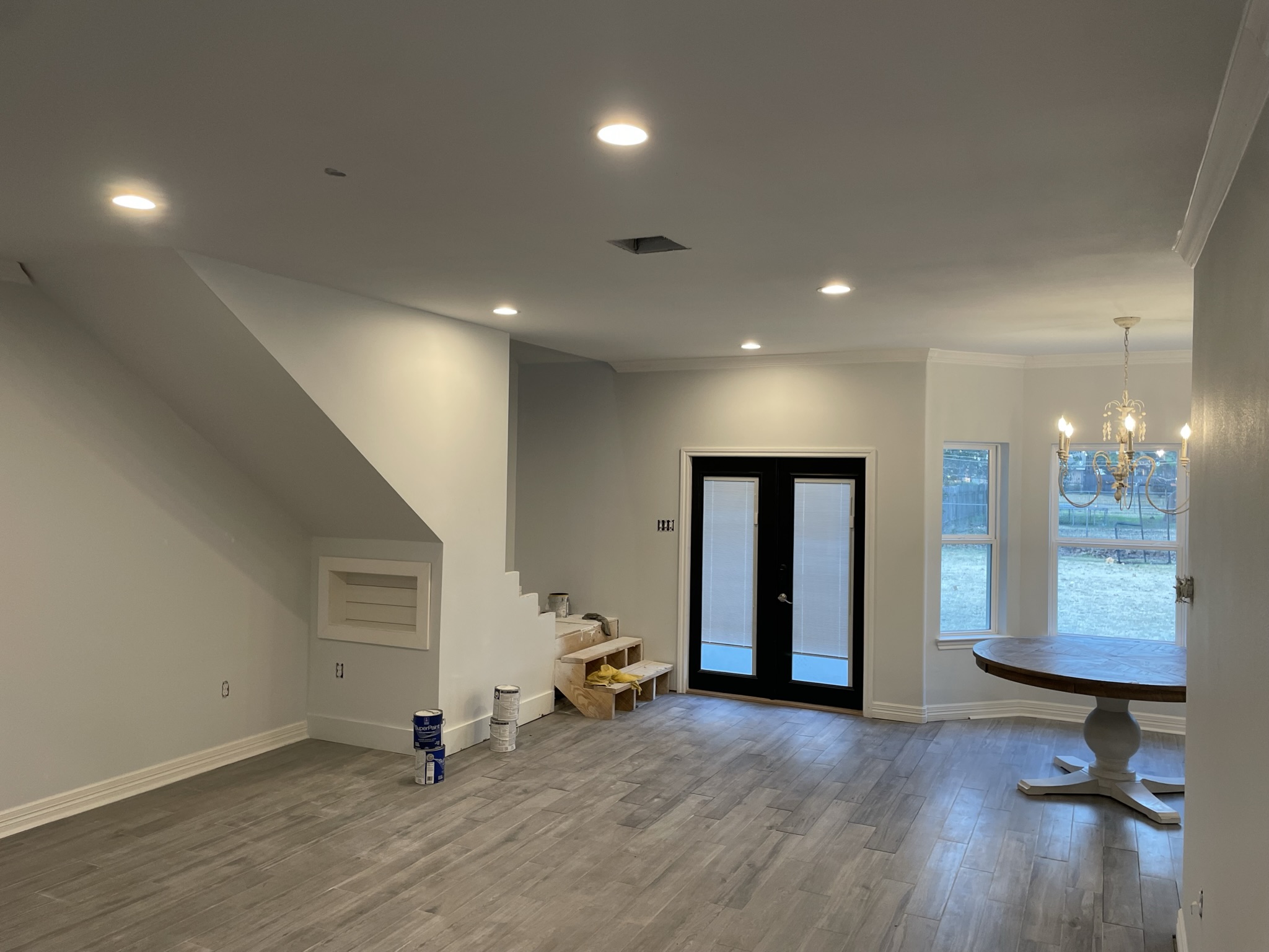 New flooring installed by Fusion