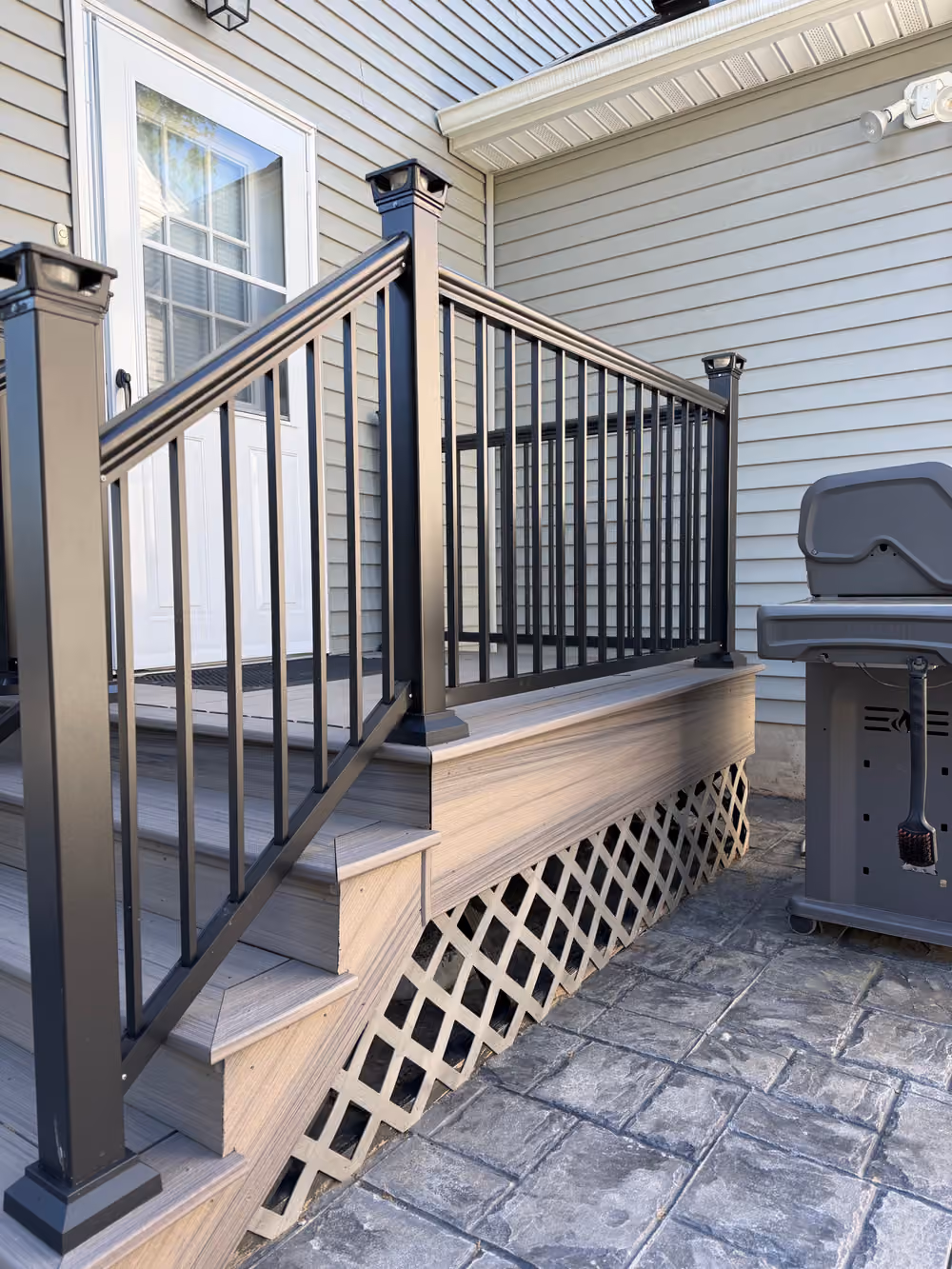 Composite Porch Stairs Built to Last in Clifton NJ