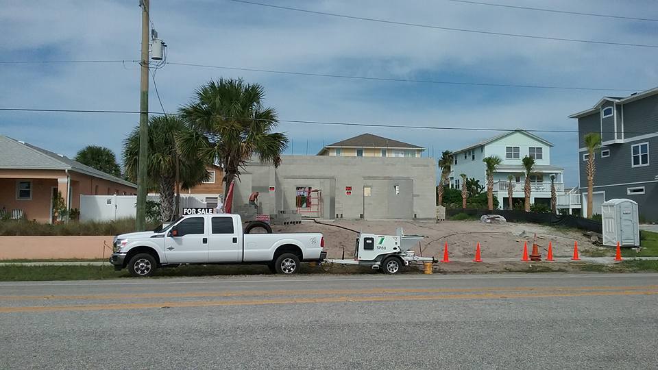 Concrete company HP Concrete Pumping, Inc. in Smyrna Beach, FL