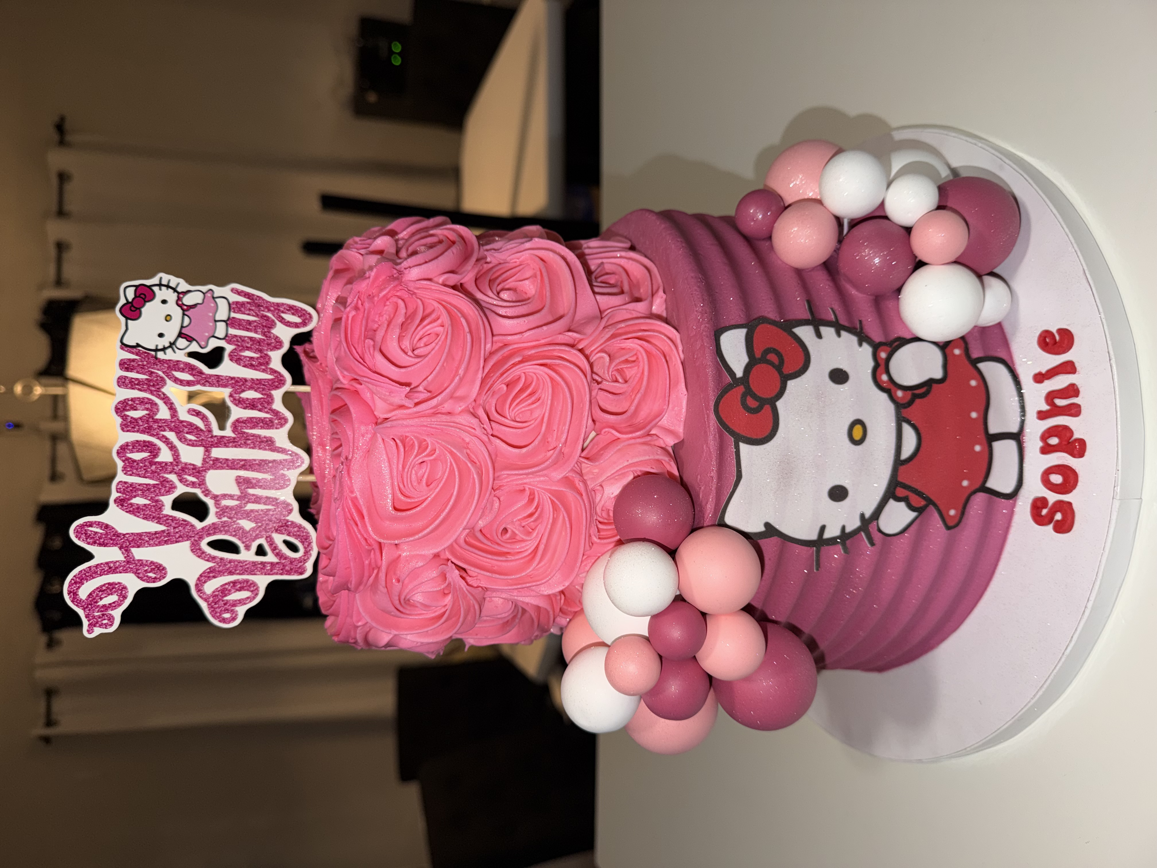 Custom cake by Crumble Creations