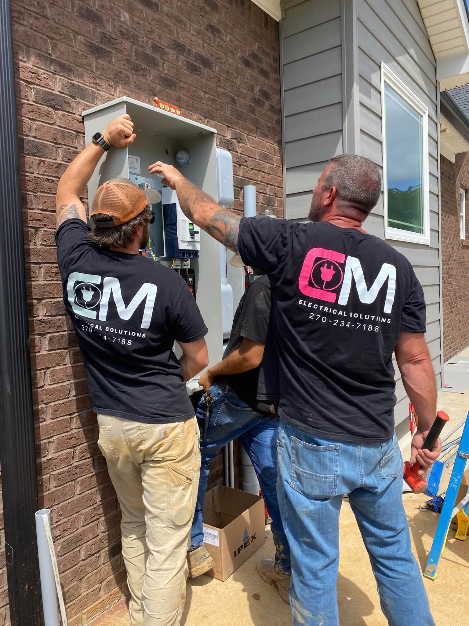 CM Electrical Solutions at work