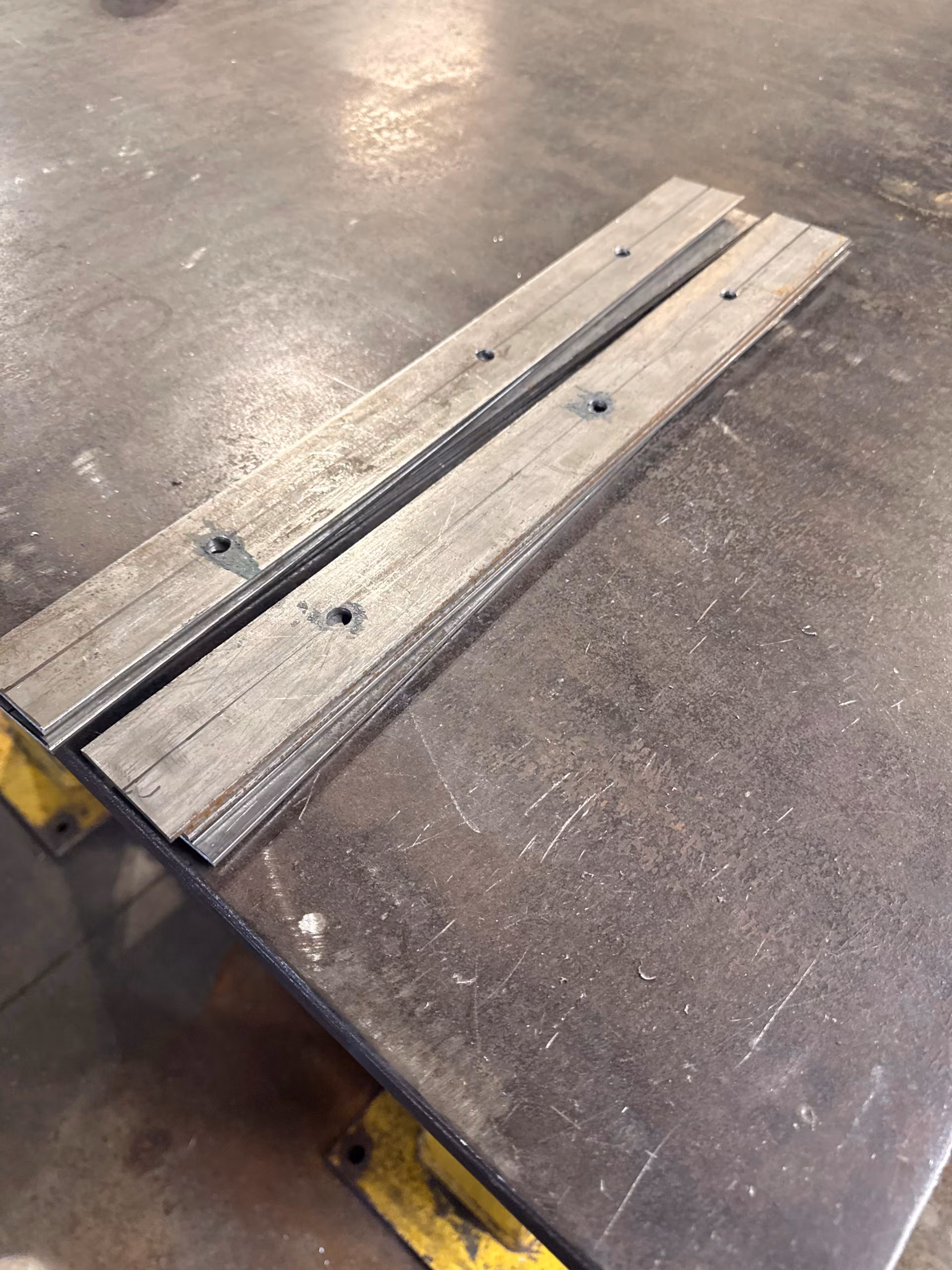 Custom Countertop Bracket Creations at Loretto Welding