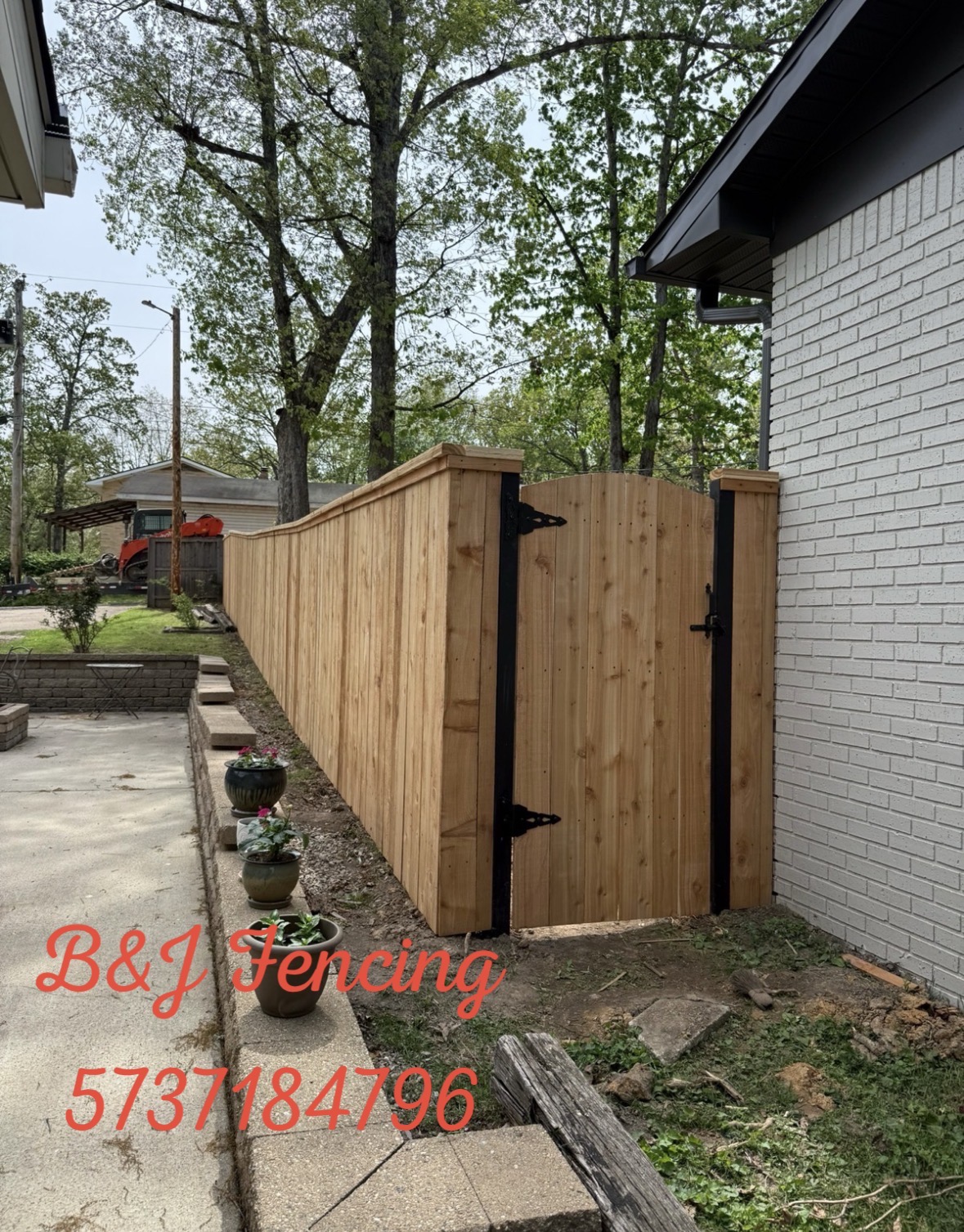  for B&J Fencing in Harviell, MO