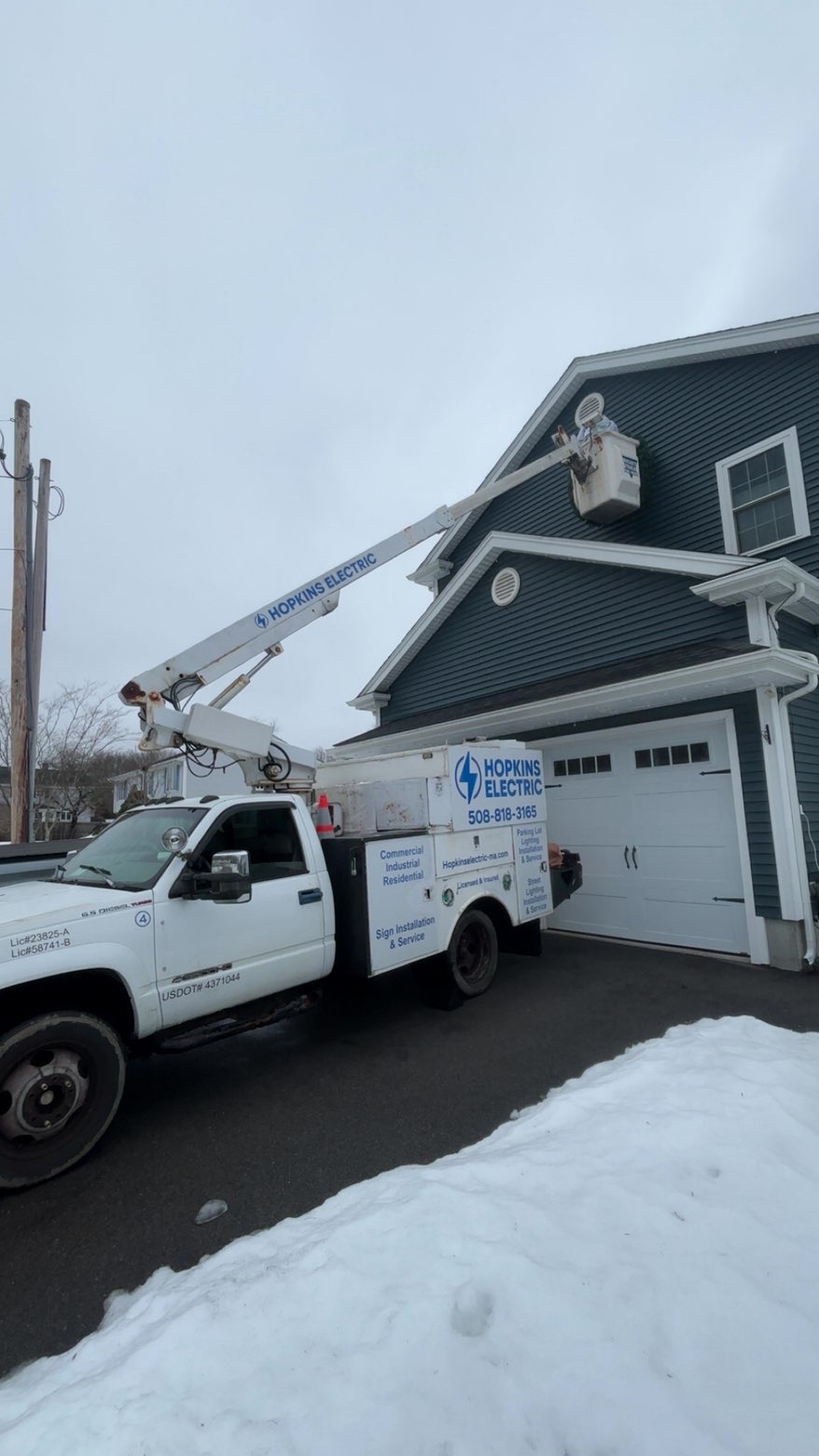 Electrician company Hopkins Electric in Taunton, MA