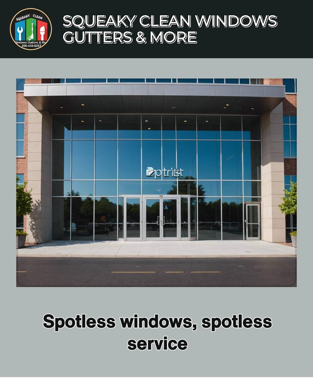  for Squeaky Clean Windows Gutters & More in Hoover, AL