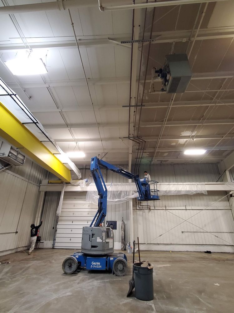Commercial painting project