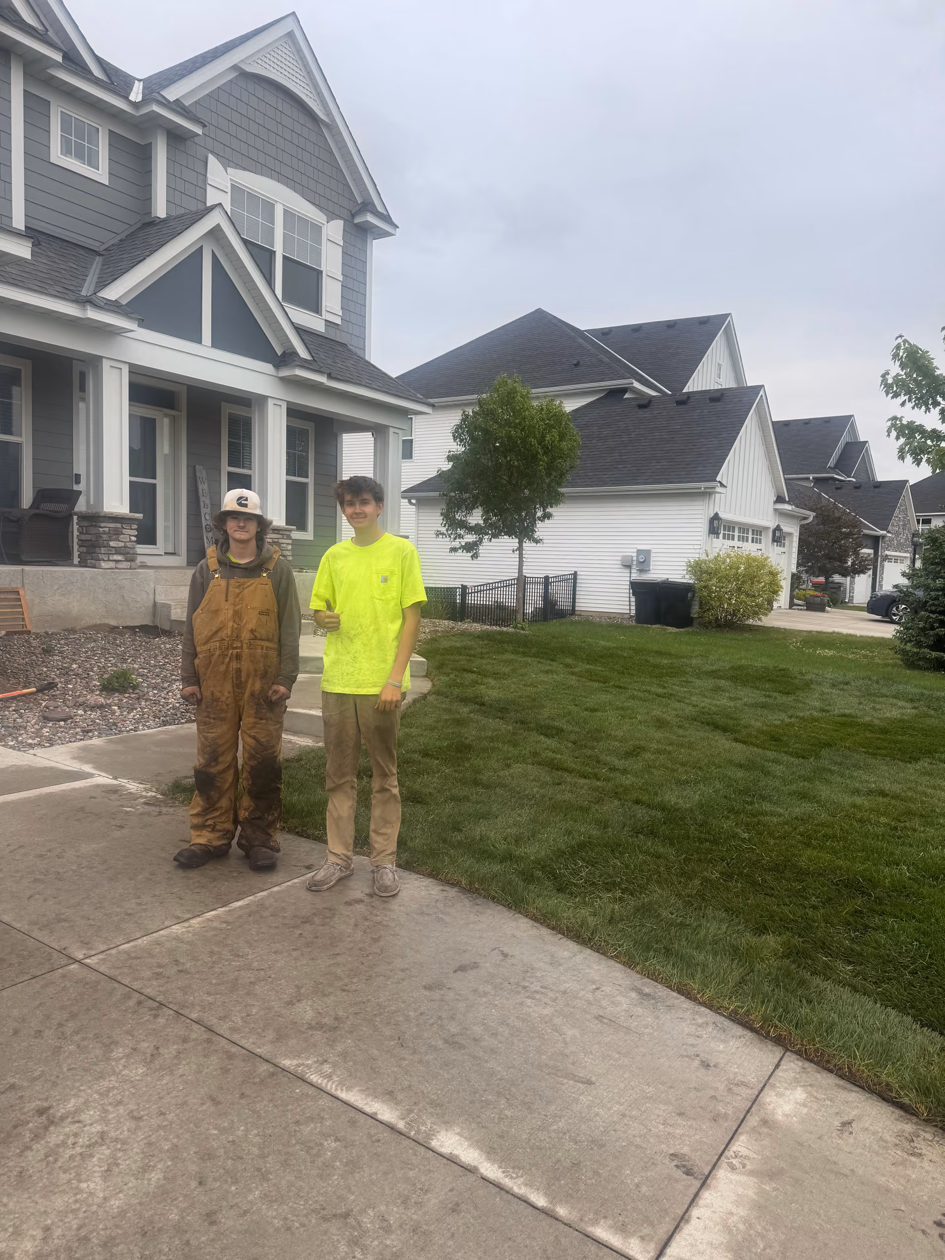 Lush Lawn Makeover in Andover