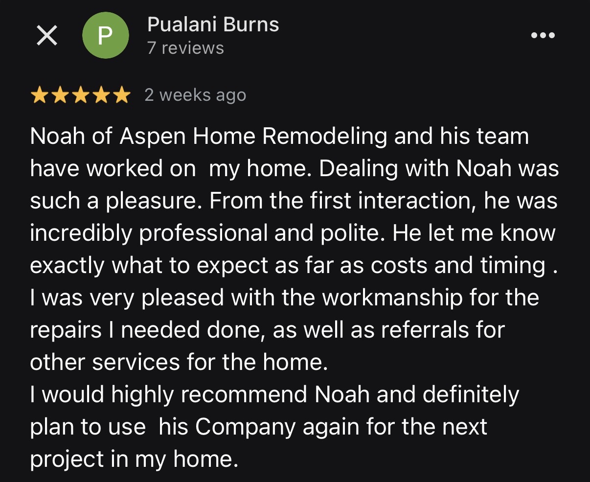  for Aspen Home Remodeling in Virginia Beach, VA