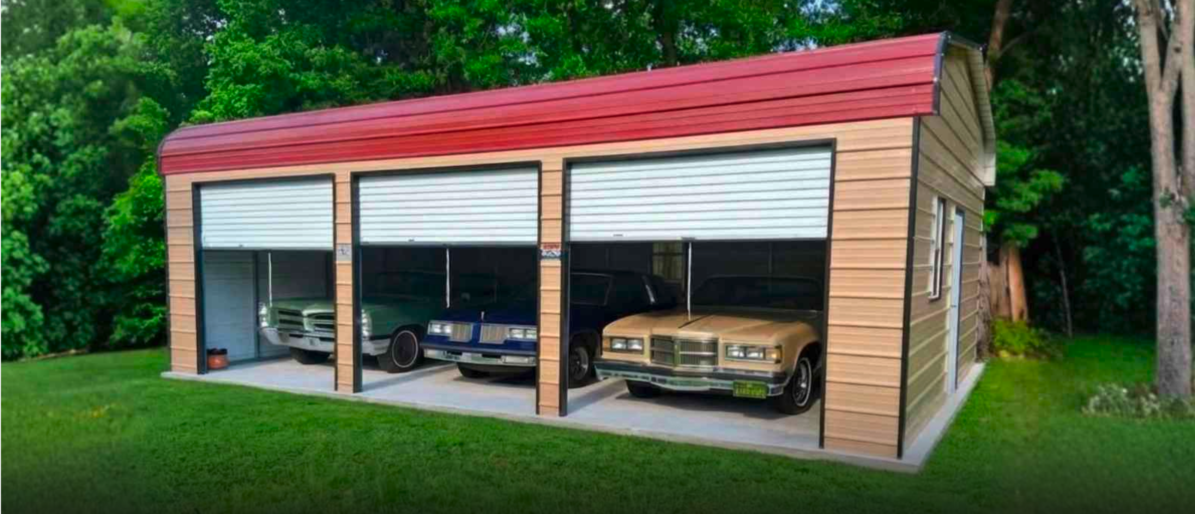 Workhorse - Versatile Multi-Bay Metal Garage