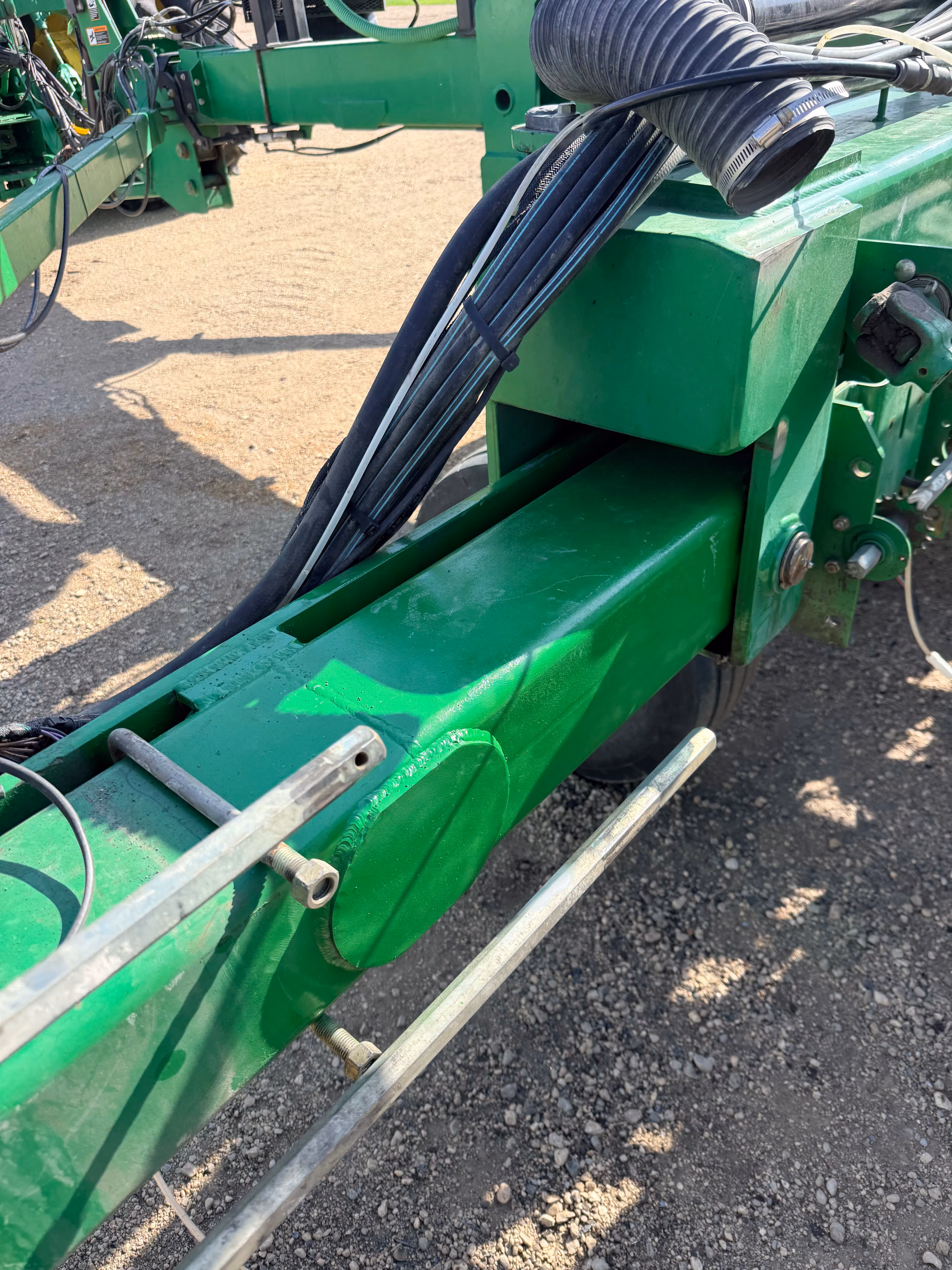 John Deere Planter Wing End Rebuilt from Scratch in Durbin ND