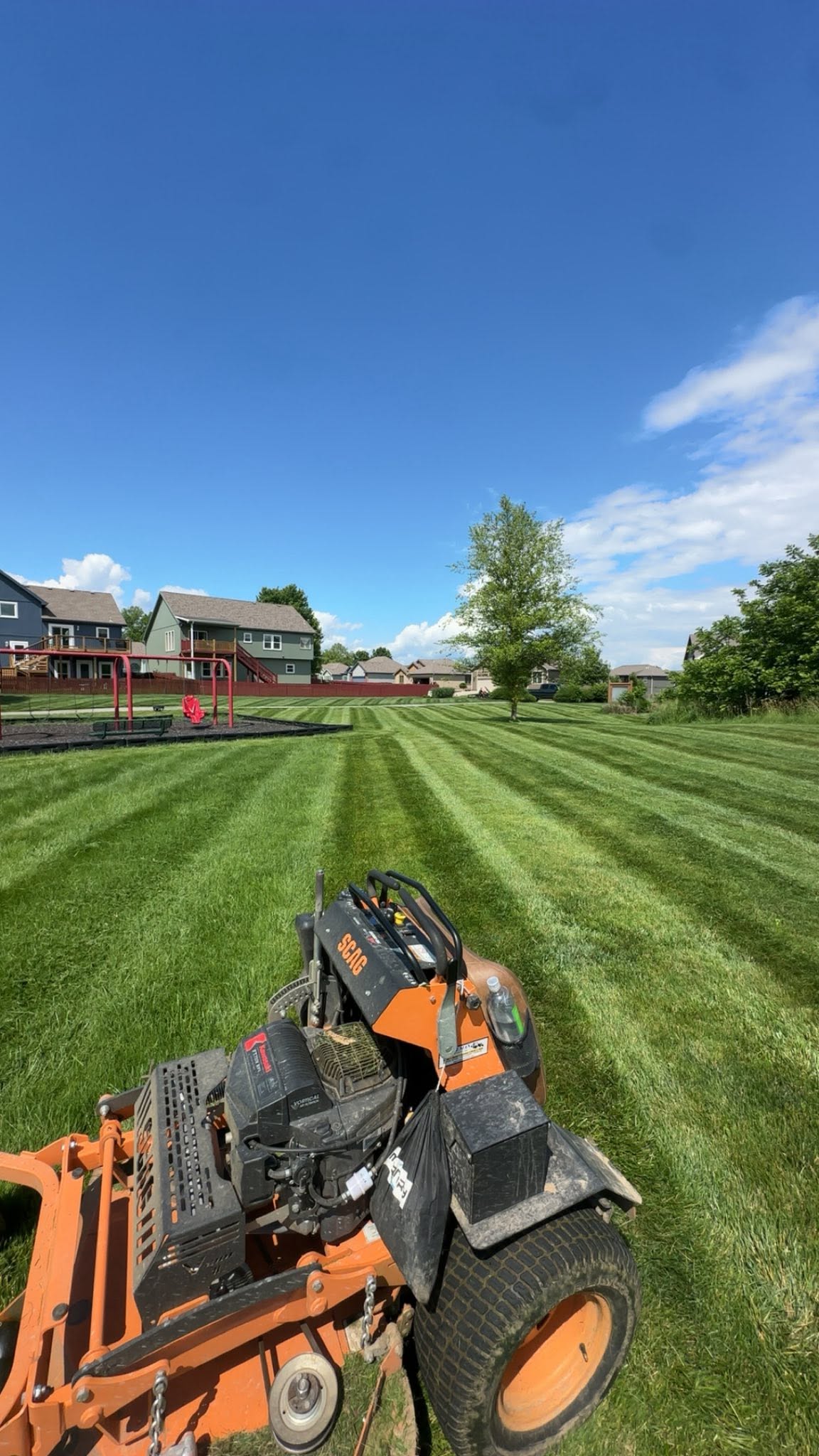 Lawn mowing service in Overland Park, KS
