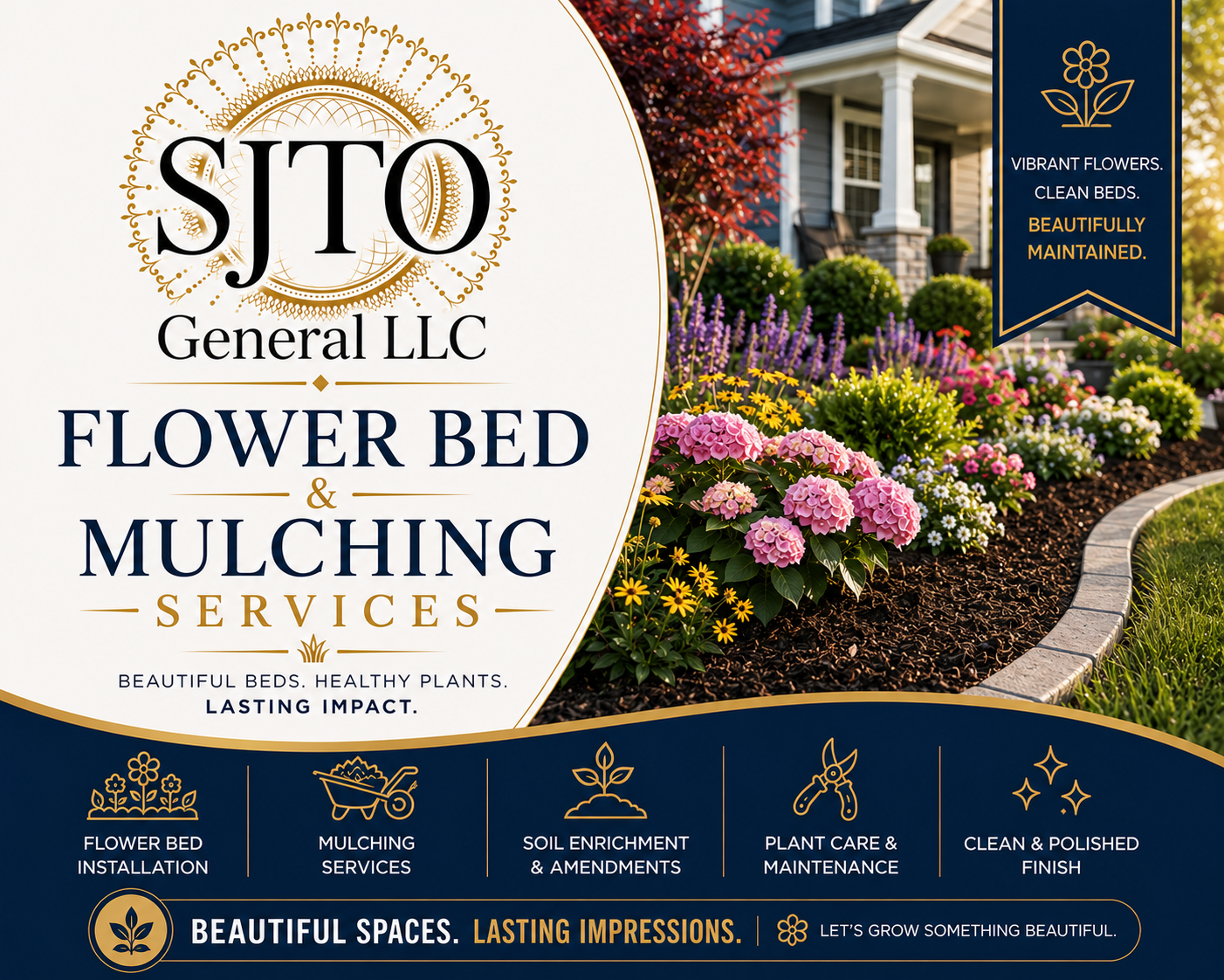 Flower Bed & Mulching