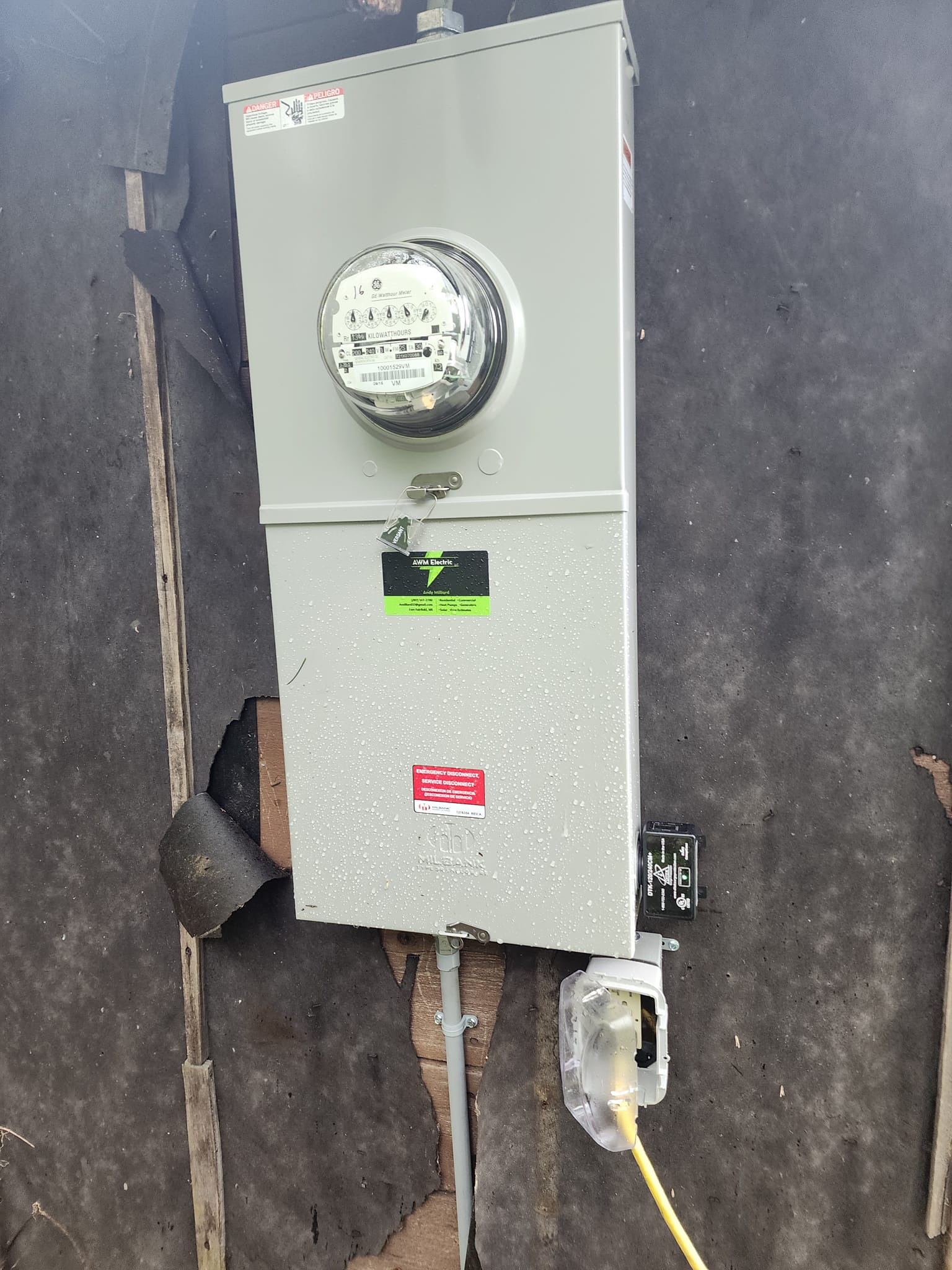 Electrician company AWM Electric in Fort Fairfield, ME