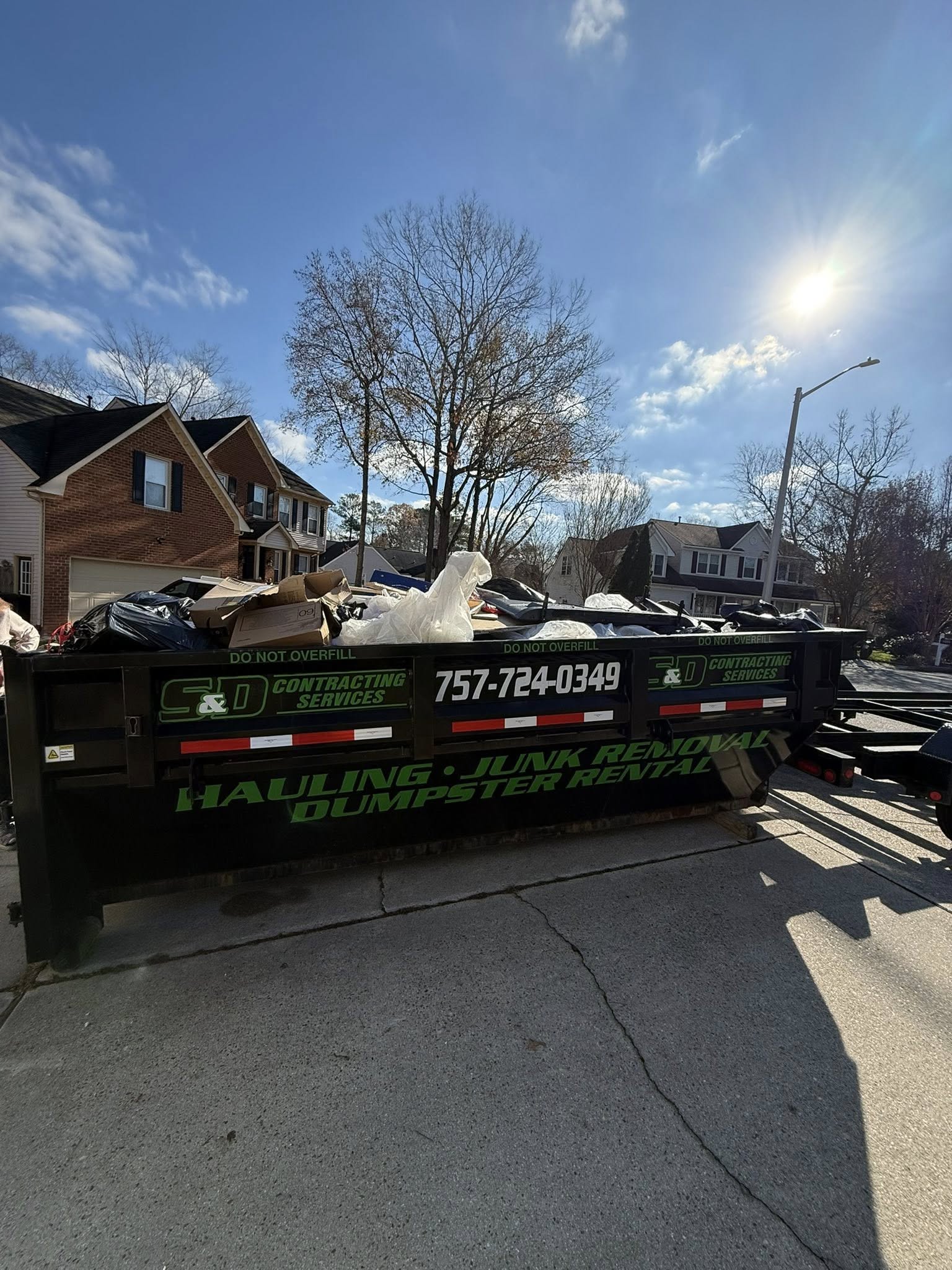  for S & D Dumpsters & Junk Removal in Virginia Beach, VA