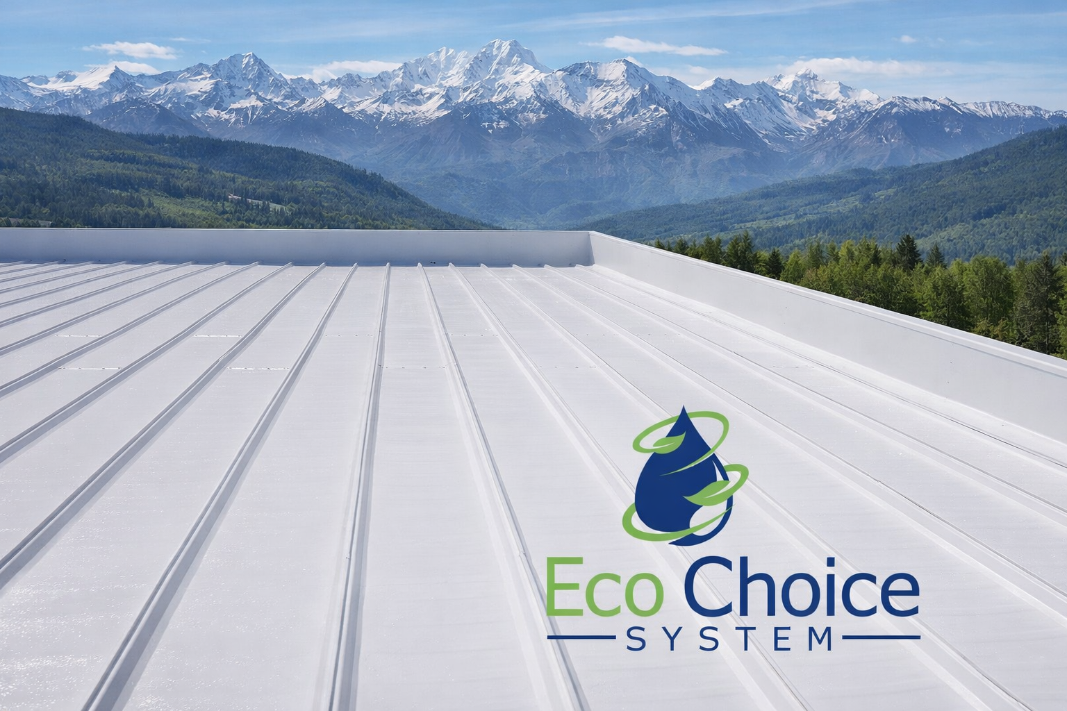 Eco-Seal commercial roof coating product close-up