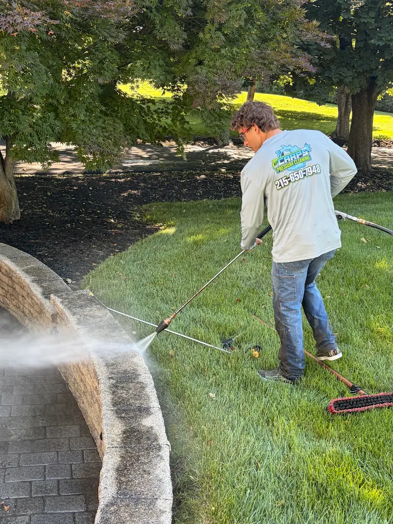 Surface cleaning in action