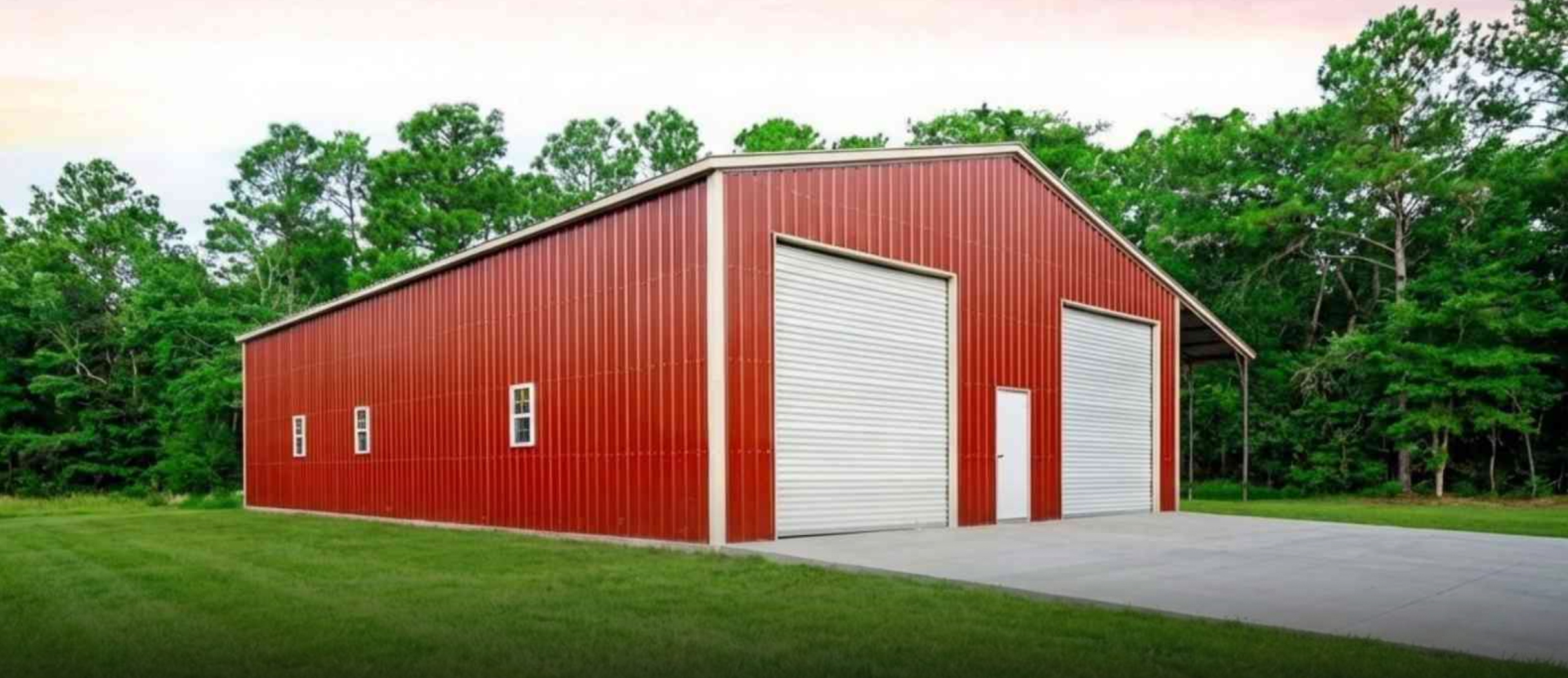 Warhorse - Clear-Span Shop with Triple Walk-In Access