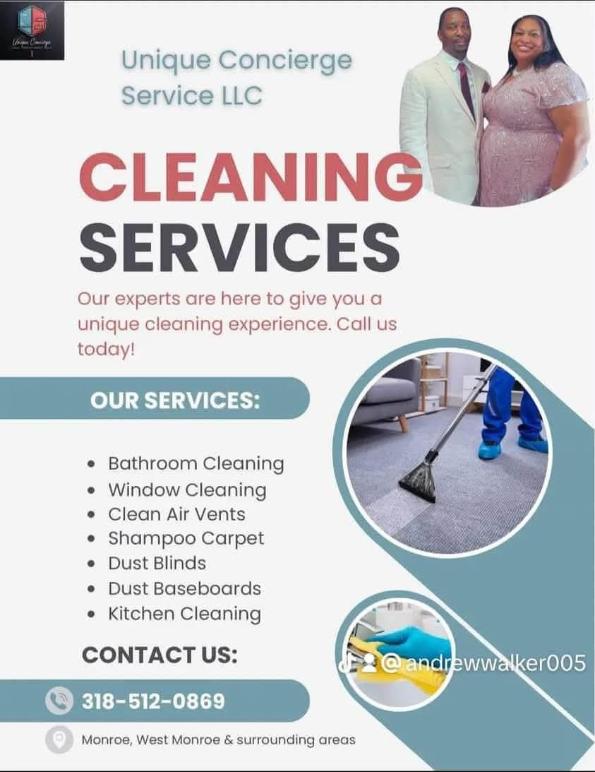 for Unique Concierge Service in Monroe, LA