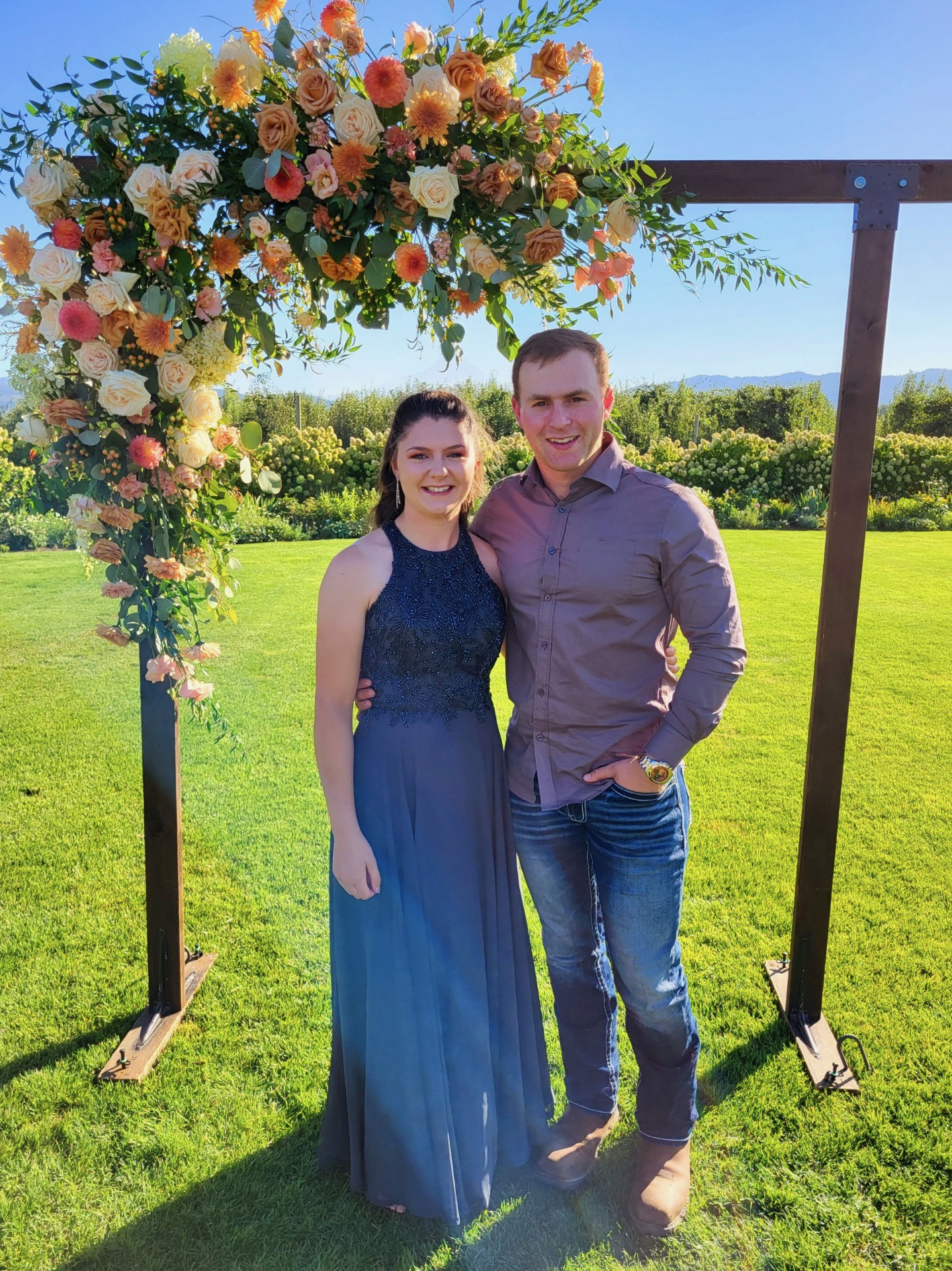 Ethan and Breana Oldham, owners of OAC Construction
