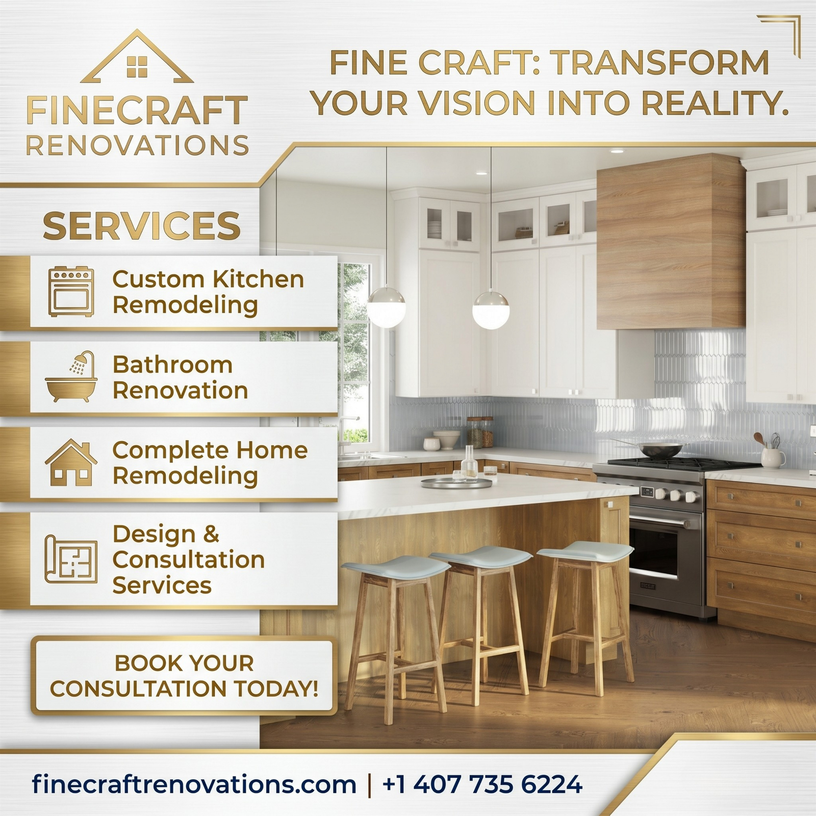  for FineCraft Renovations in Orlando, FL