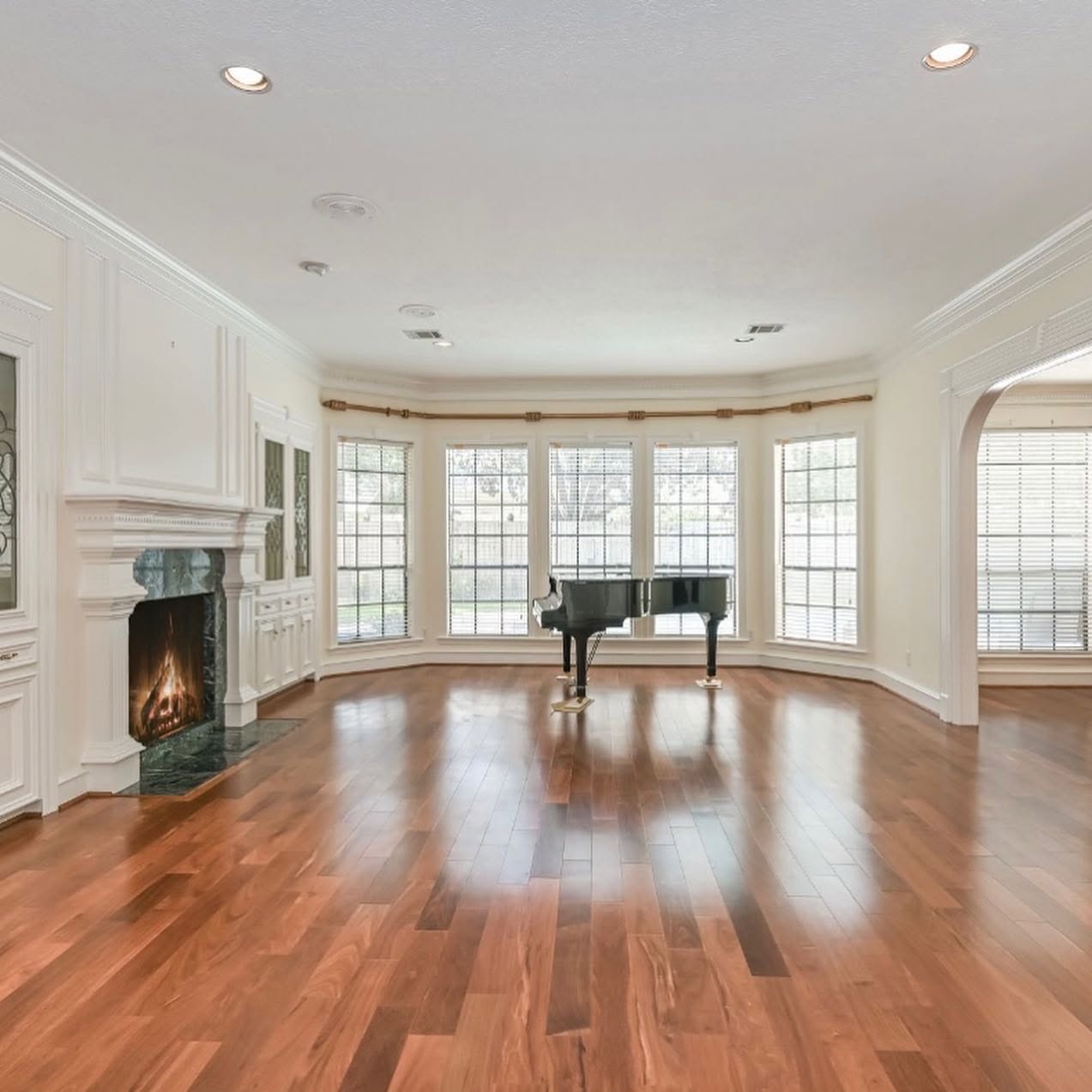 Flooring, drywall, and interior painting project by AMW Roofing & Construction in Katy, TX
