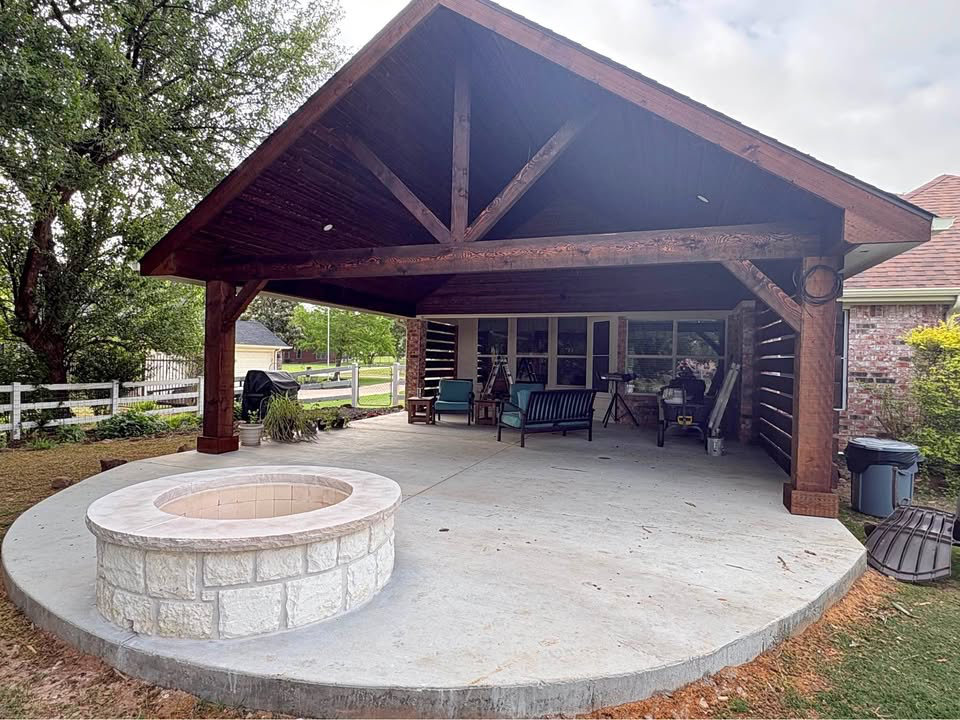 Outdoor addition project by Luxurious Construction LLC