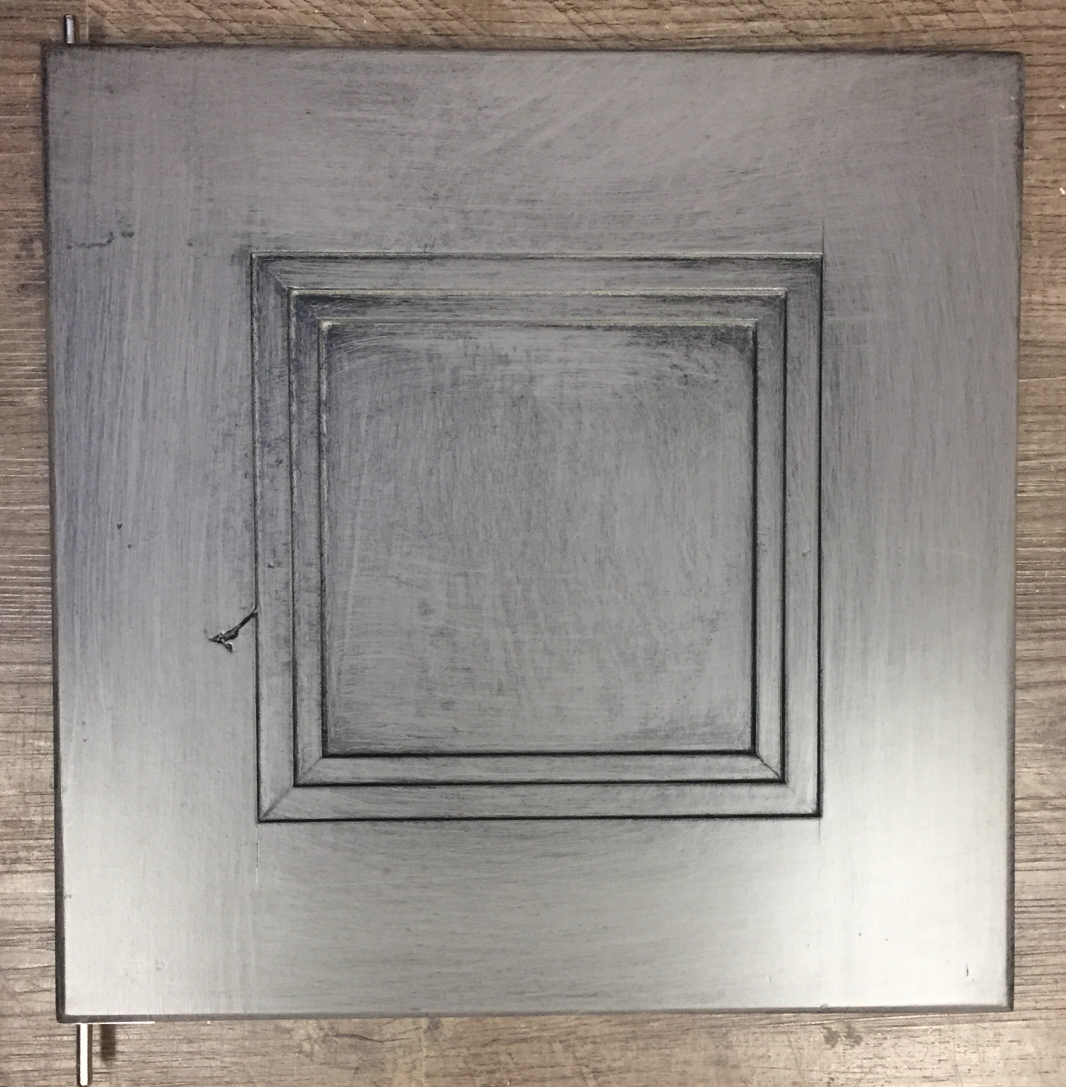 Flat Panel with Double Plant-On Moldings