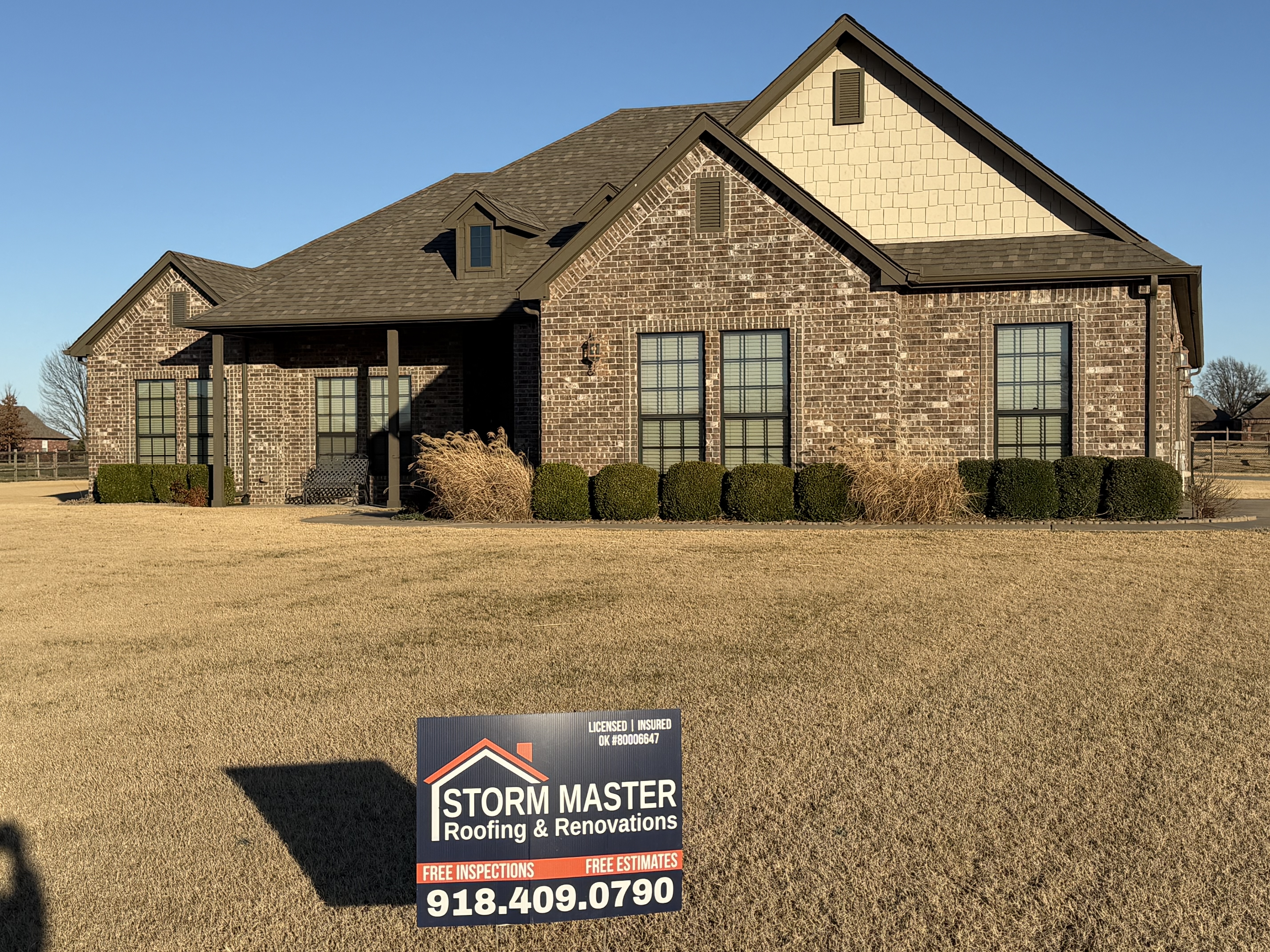 for Storm Master Roofing and Renovations in Tulsa, OK