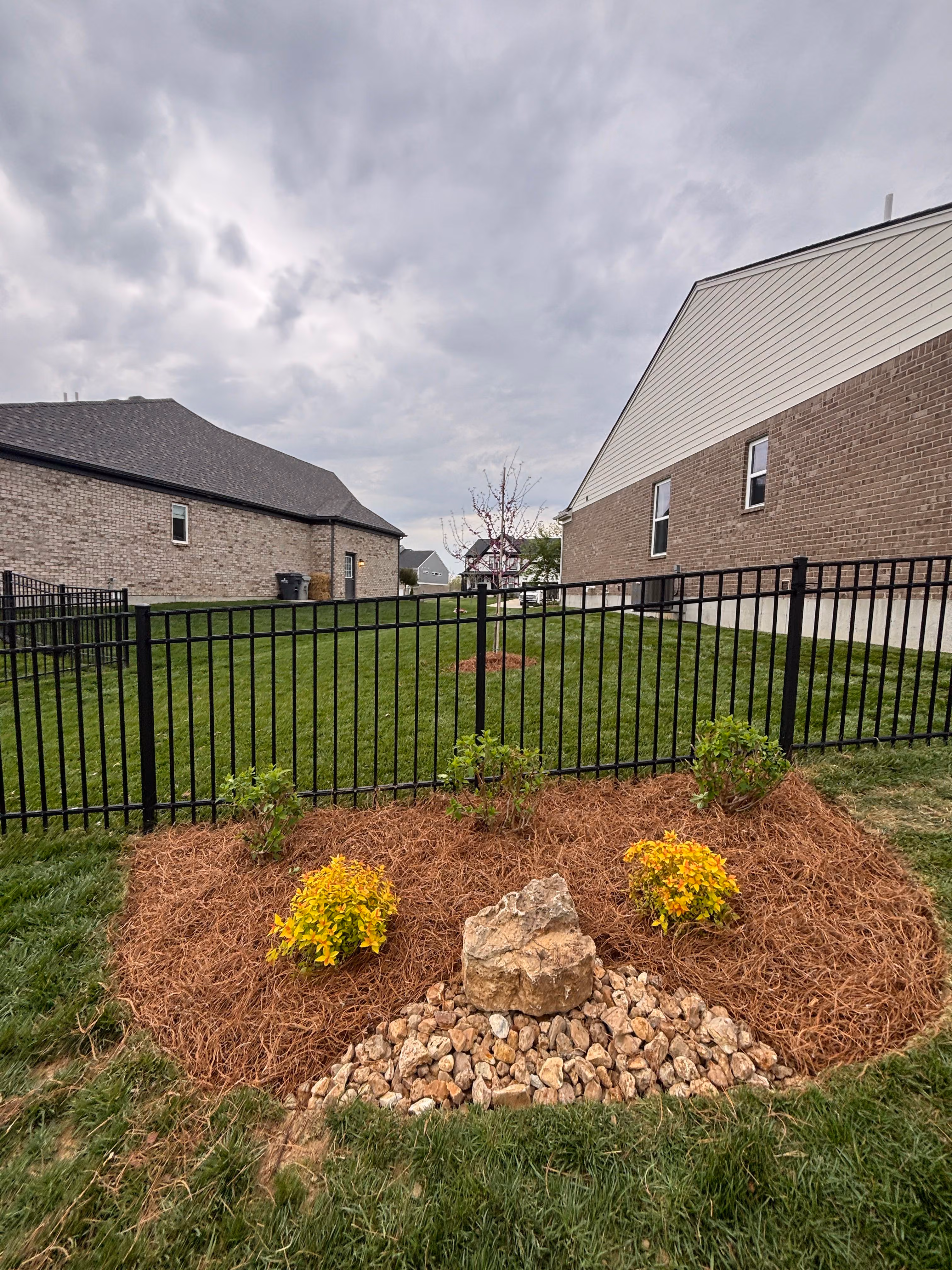5 New Landscape Beds, Trees, and a Dry Creek Bed Built Right
