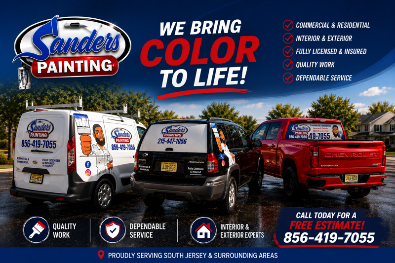 Painting company Sanders Painting LLC in Brooklawn , NJ