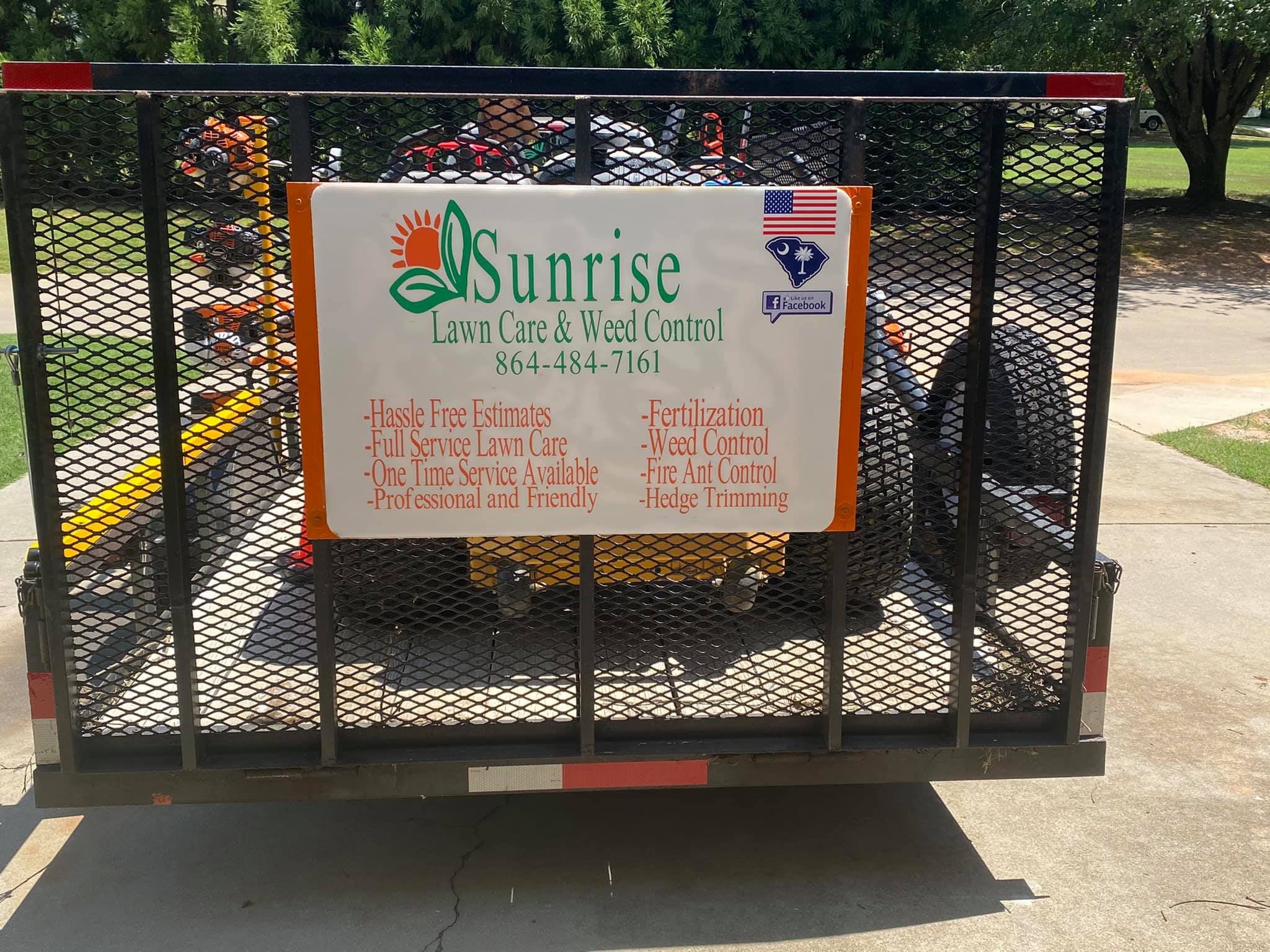 Sunrise Lawn Care & Weed Control LLC Providing local, dependable full