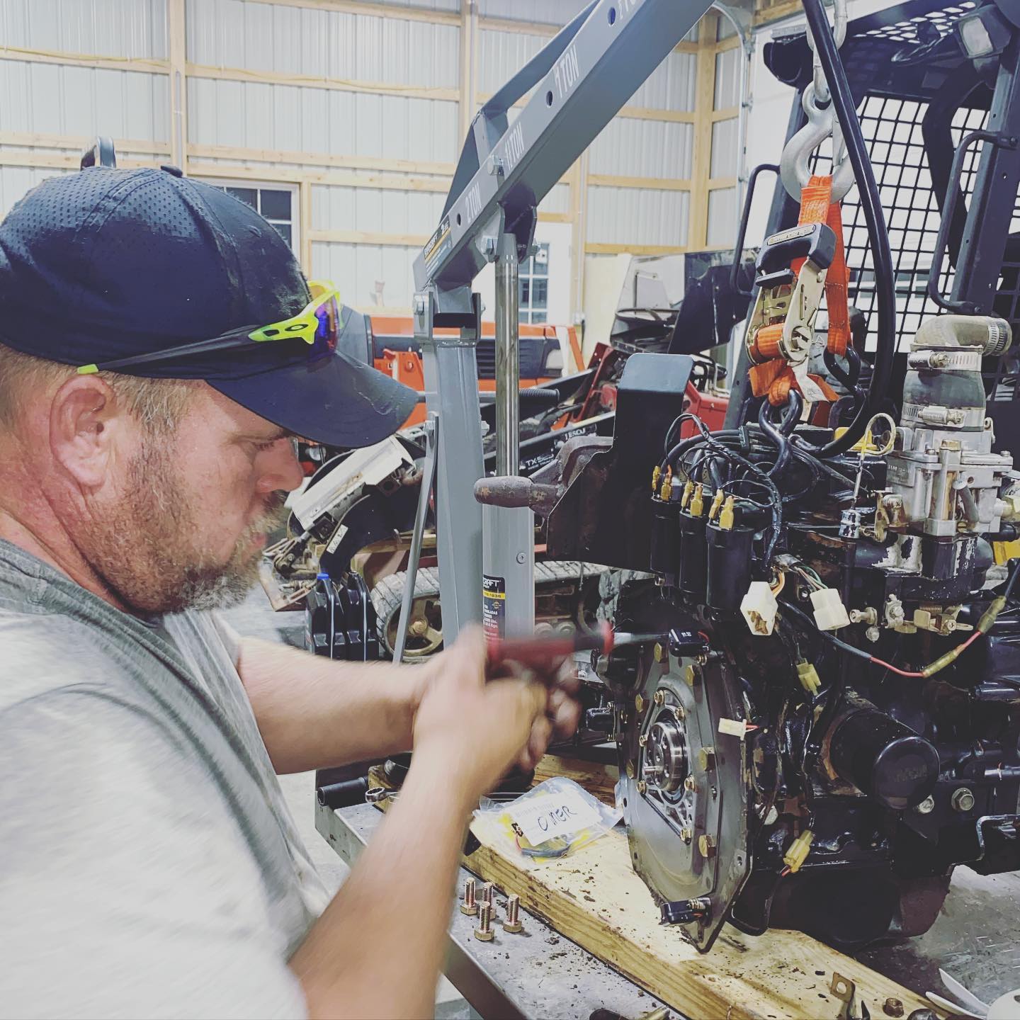 Centerville, Maryland Customer First Local Engine and Equipment Repair Busted Knuckles