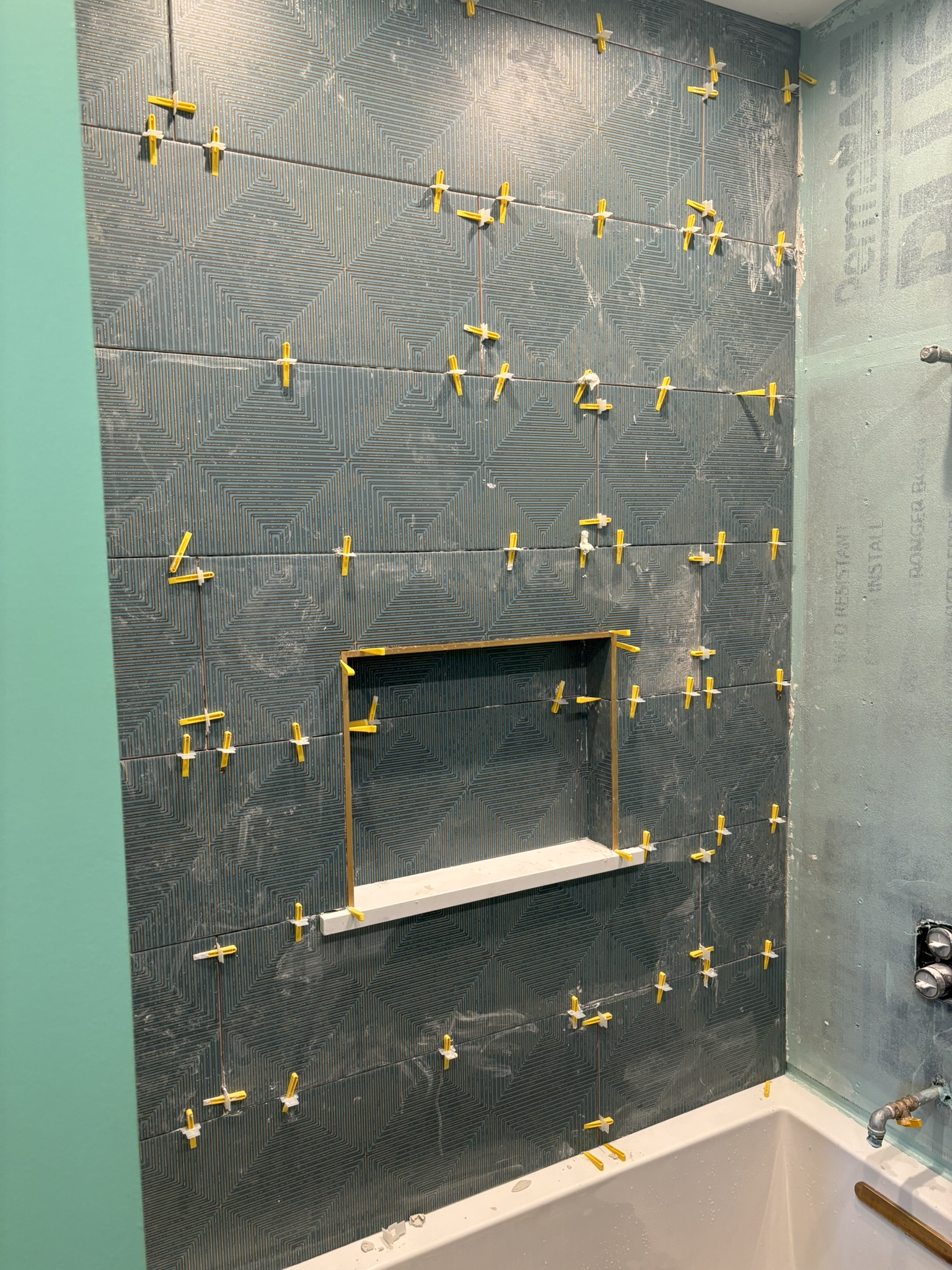 Tile work